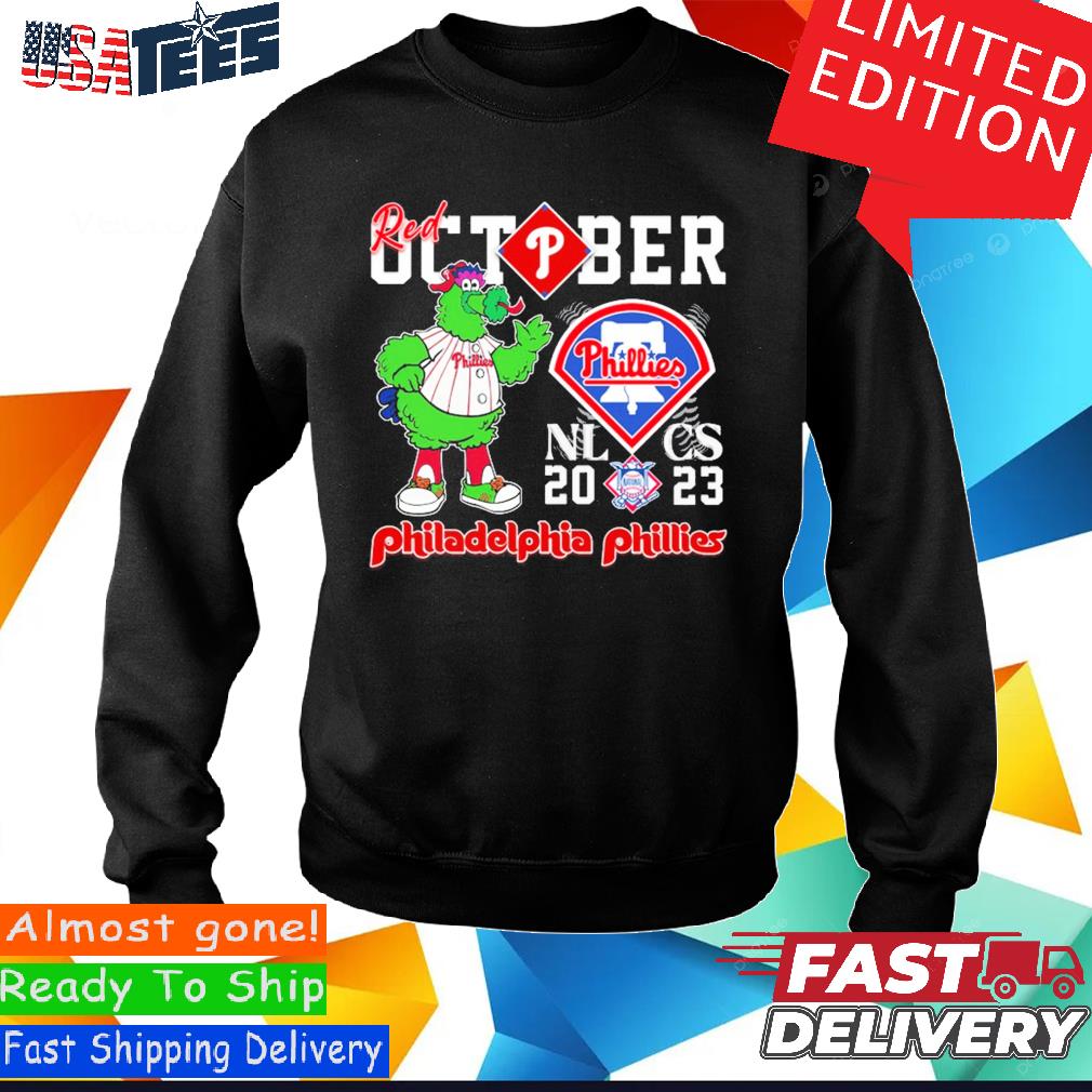 Official Red October 2023 Nlcs Philadelphia Phillies T-Shirt