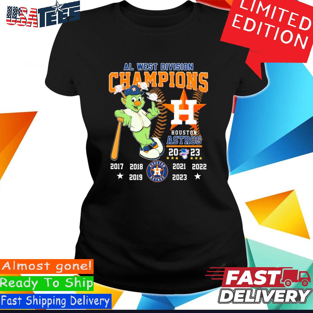 Orbit 2023 Al West Division Champions Houston Astros Shirt, hoodie, sweater  and long sleeve