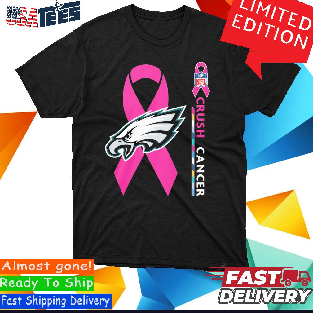 NFL Crush Cancer Philadelphia Eagles Shirt, hoodie, sweater, long