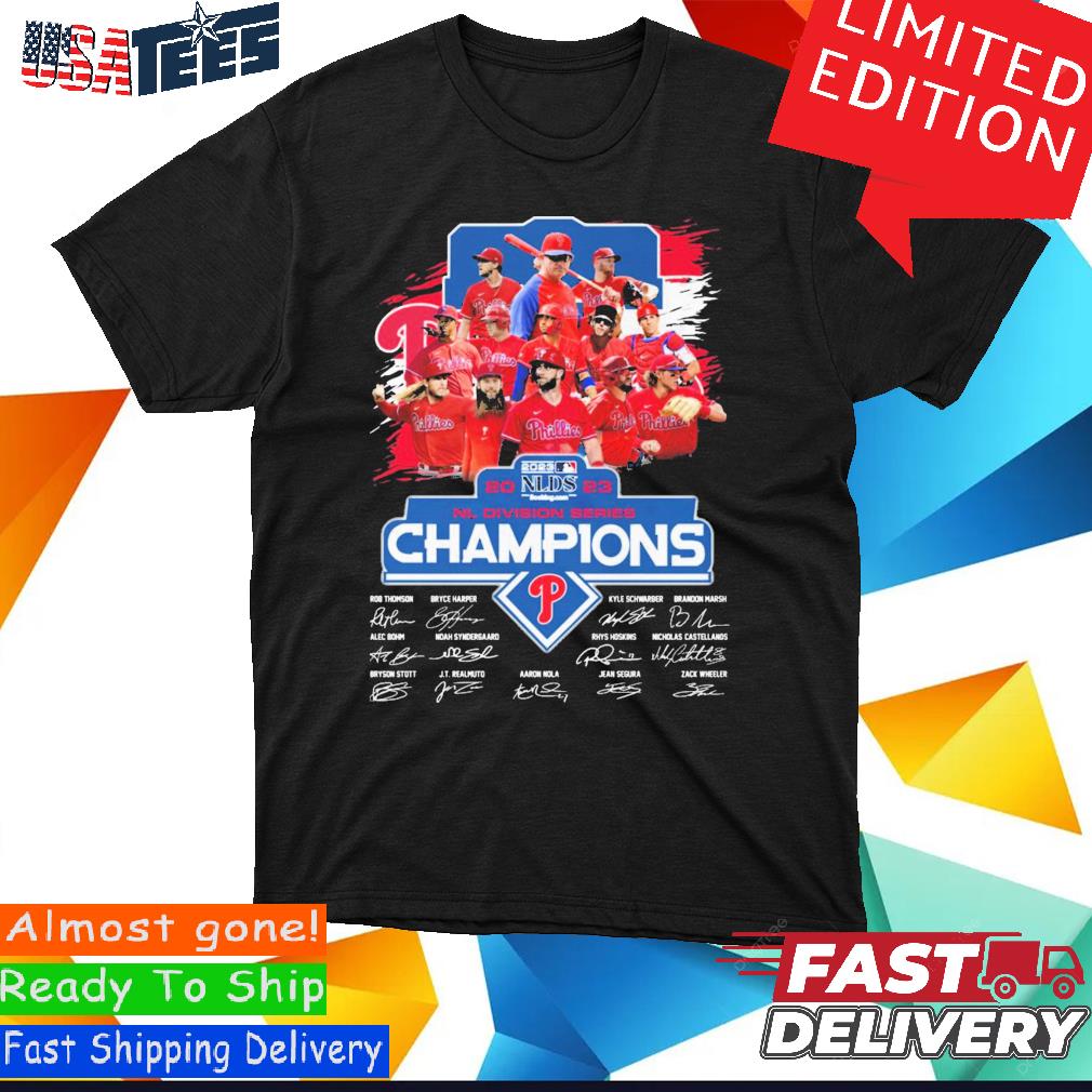 Official Philadelphia phillies 2023 nl east Division champions T-shirt,  hoodie, tank top, sweater and long sleeve t-shirt