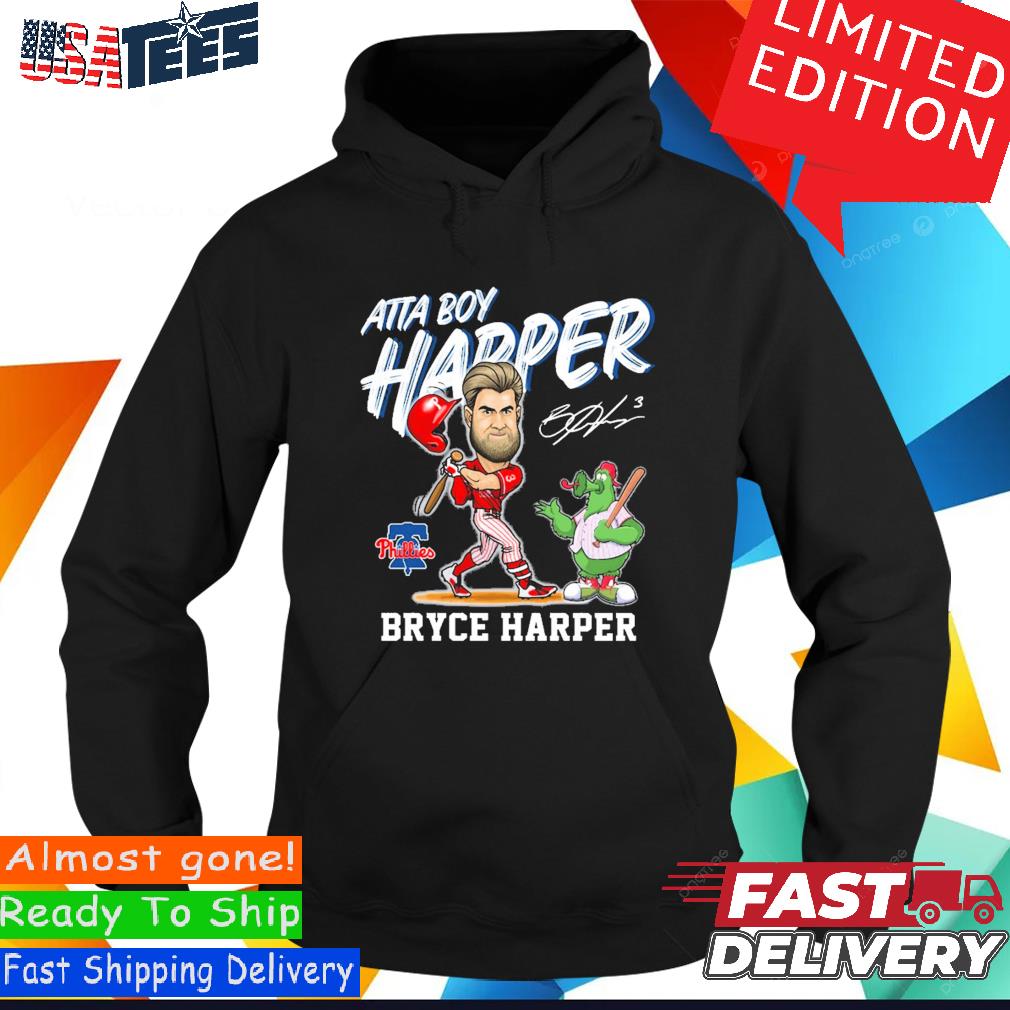 Bryce Harper Philadelphia Phillies atta boy cartoon shirt, hoodie