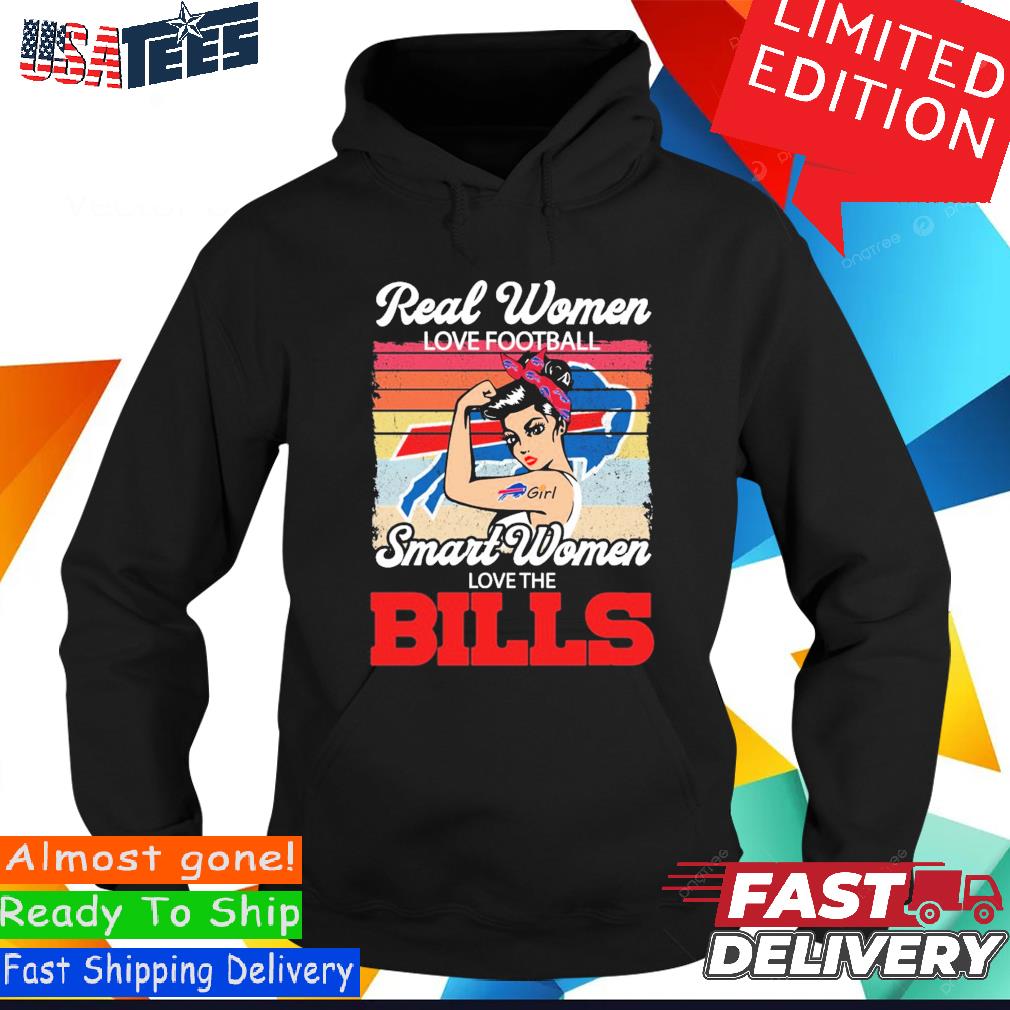 Buffalo Bills Real Women Love Football Smart Women Love The Bills Shirt -  TigerSweat in 2023