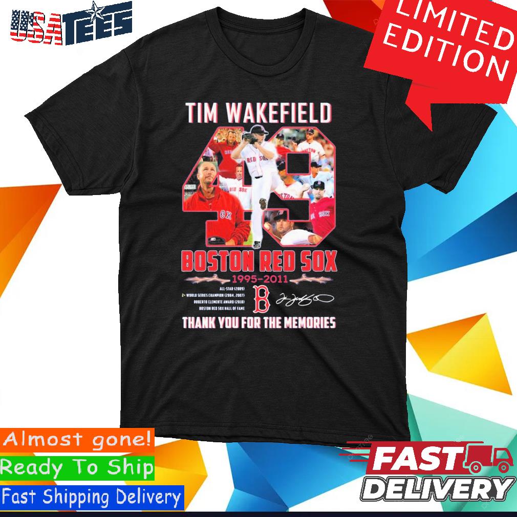 Rip wakefield shirt tribute to tim wakefield