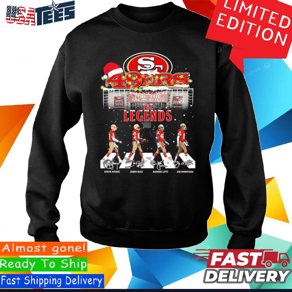 The Legends Santa Hat San Francisco 49ers Abbey Road Christmas