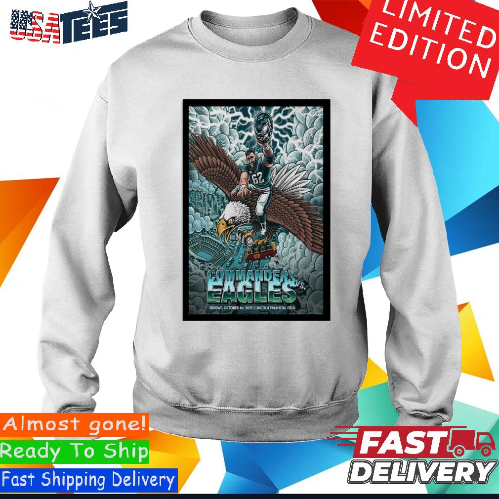 Official washington Commanders vs Philadelphia Eagles October 1, 2023  shirt,Sweater, Hoodie, And Long Sleeved, Ladies, Tank Top