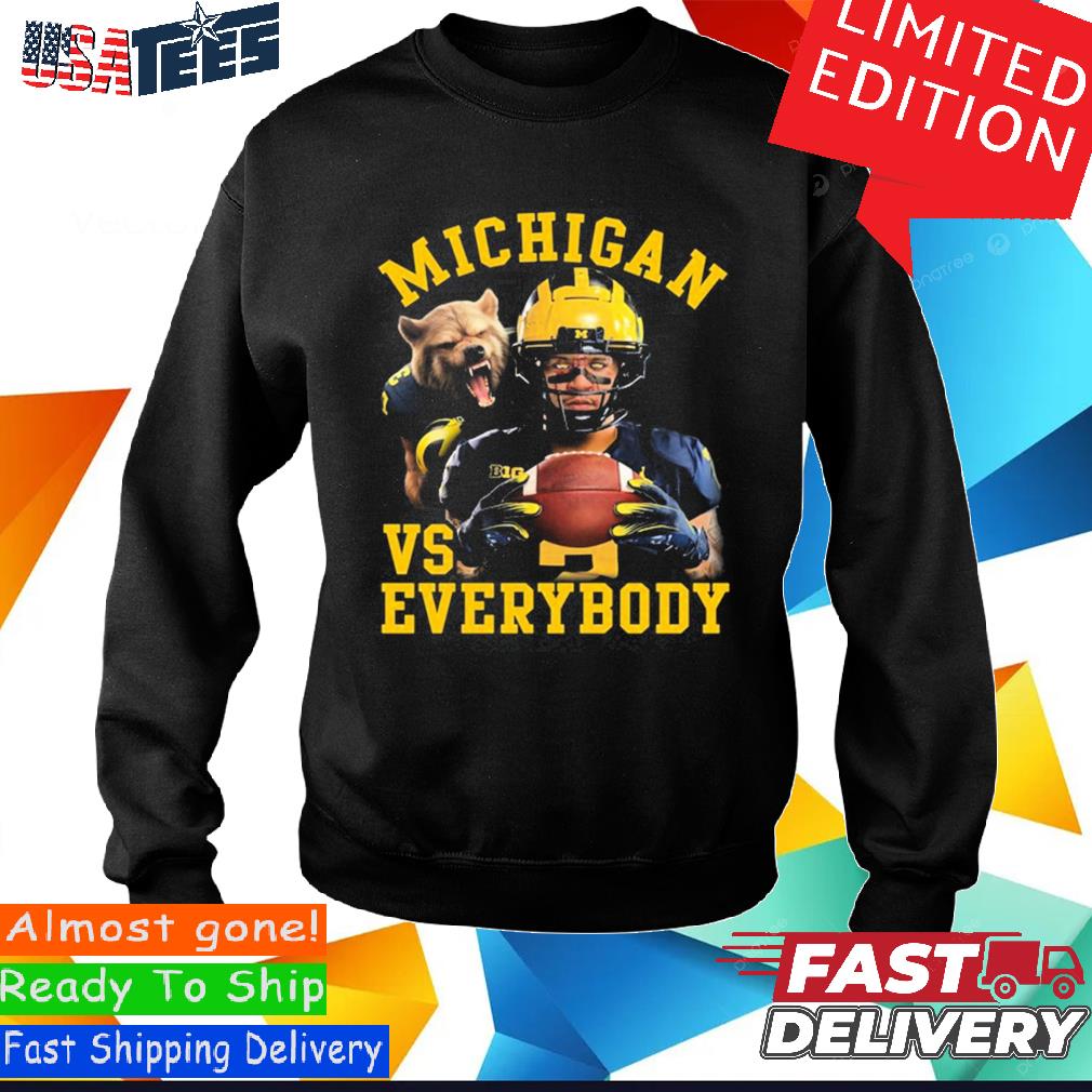 Blake Corum Michigan Vs Everybody Shirt hoodie sweater and long