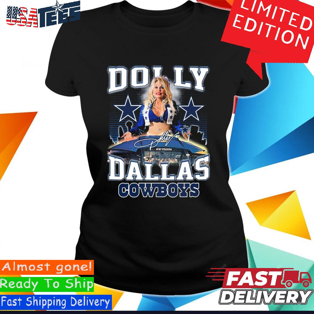 Unisex Cream Dallas Cowboys Dolly Parton Arlington T-Shirt