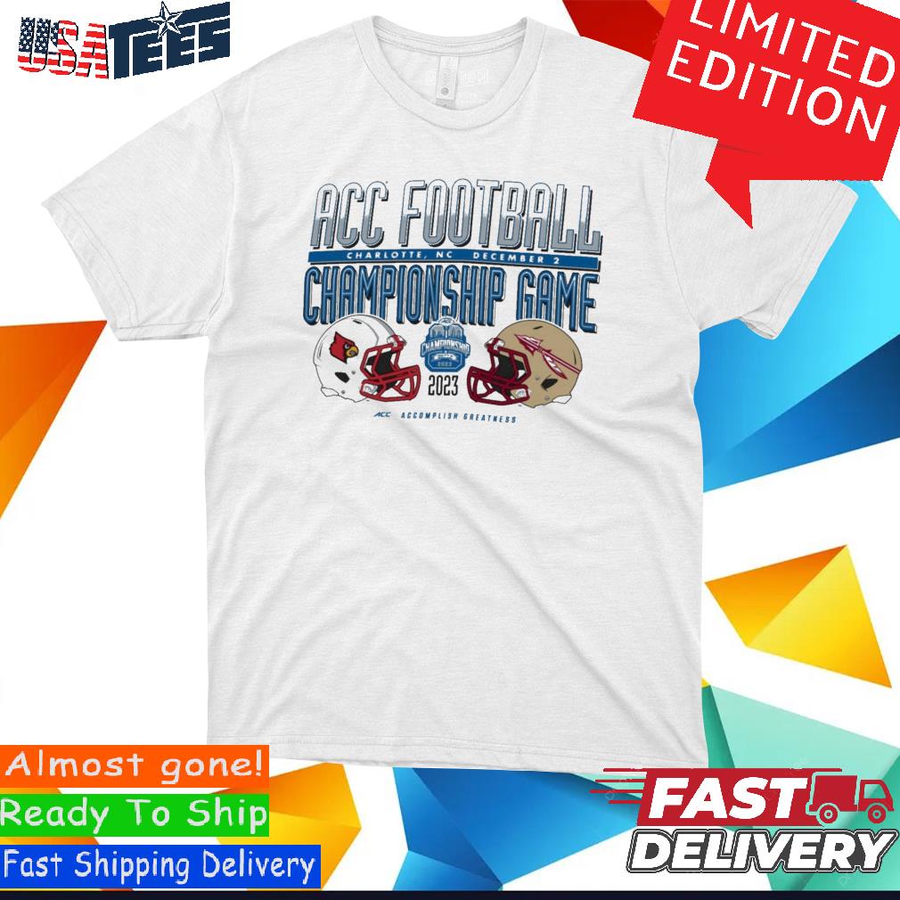 Official Louisville Cardinals vs Florida State Seminoles ACC Football  Helmet Matchup T-Shirt, hoodie, sweater and long sleeve