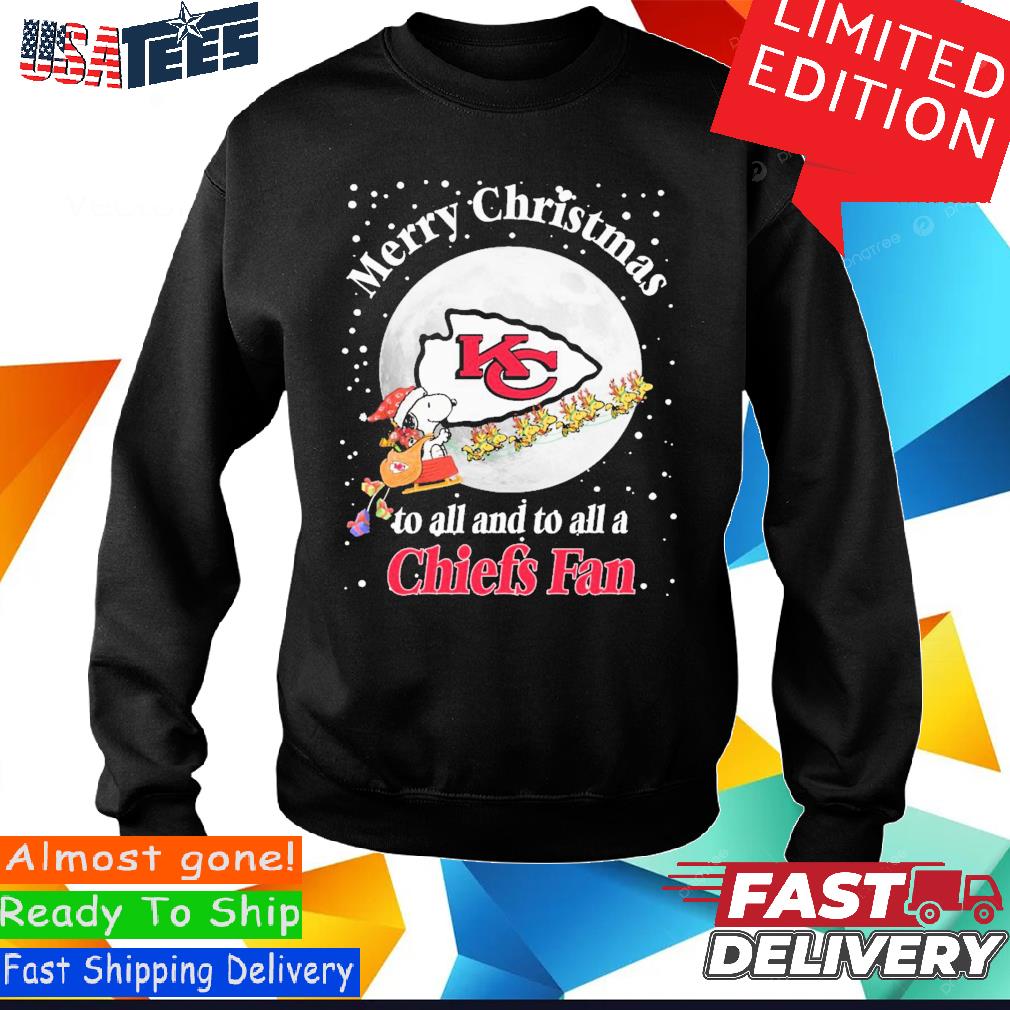 Snoopy And Woodstock Christmas Gift For Fans Kansas City Chiefs