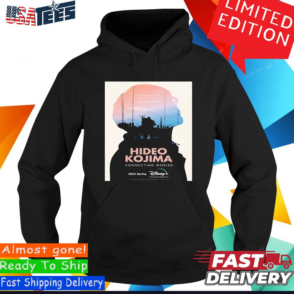 Official Poster For Hideo Kojima Connecting Worlds Spring 2024 Home Decor  Poster Shirt, hoodie, sweater, long sleeve and tank top