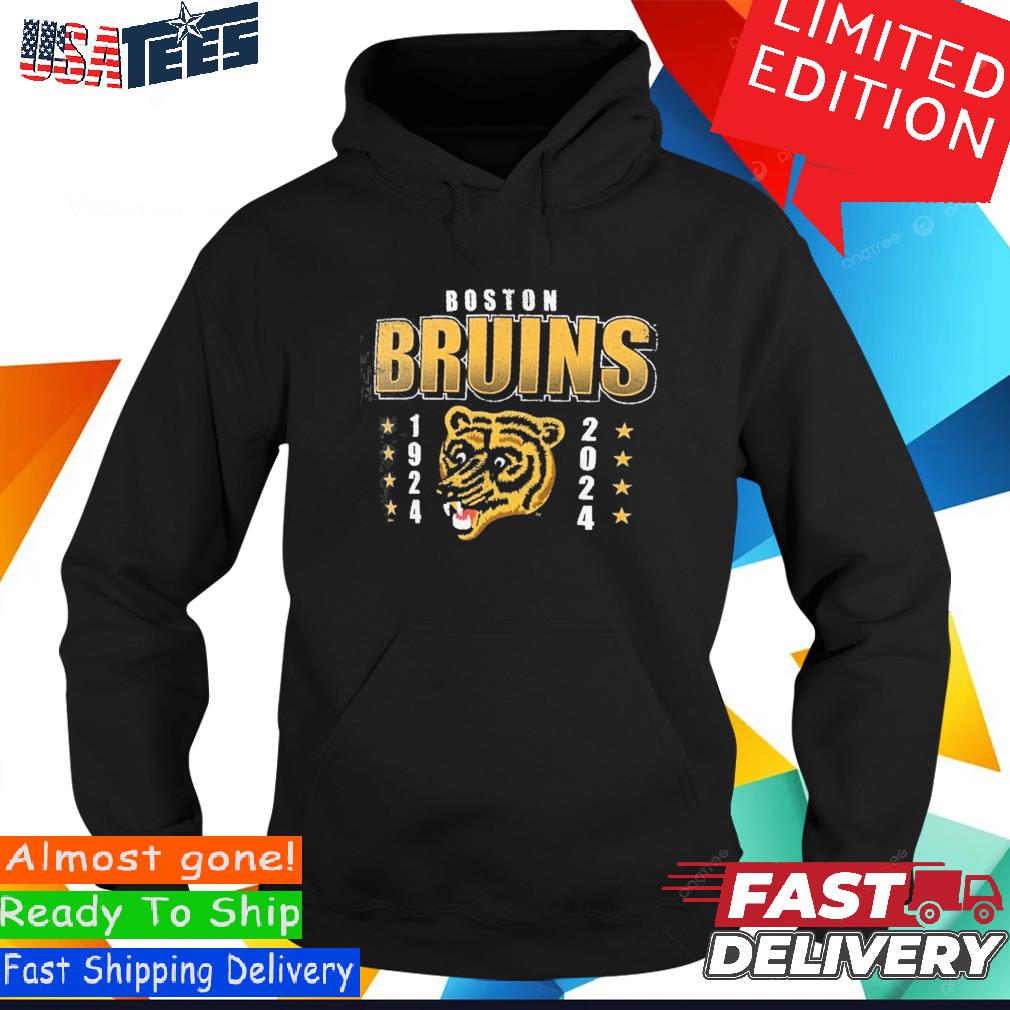 OfficialBear Boston Bruins 100th Centennial 1924-2024 shirt, hoodie ...