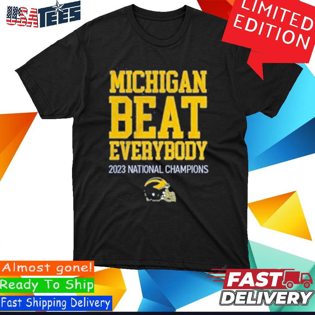 Michigan Football 2023 CFP National Champions Locker Room Shirt ...