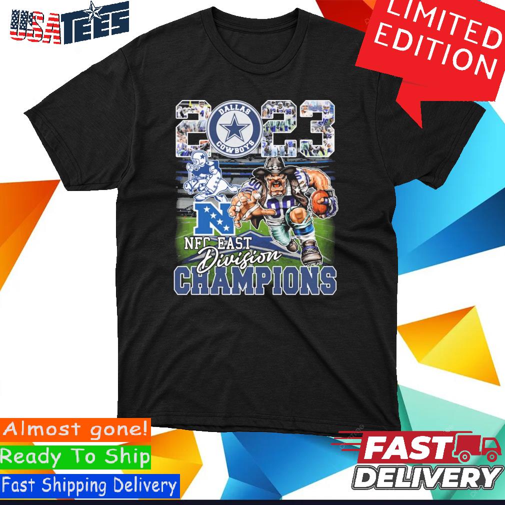 Official Official 2023 Dallas Cowboys Mascot NFC East Division Champions  Shirt, hoodie, sweater and long sleeve