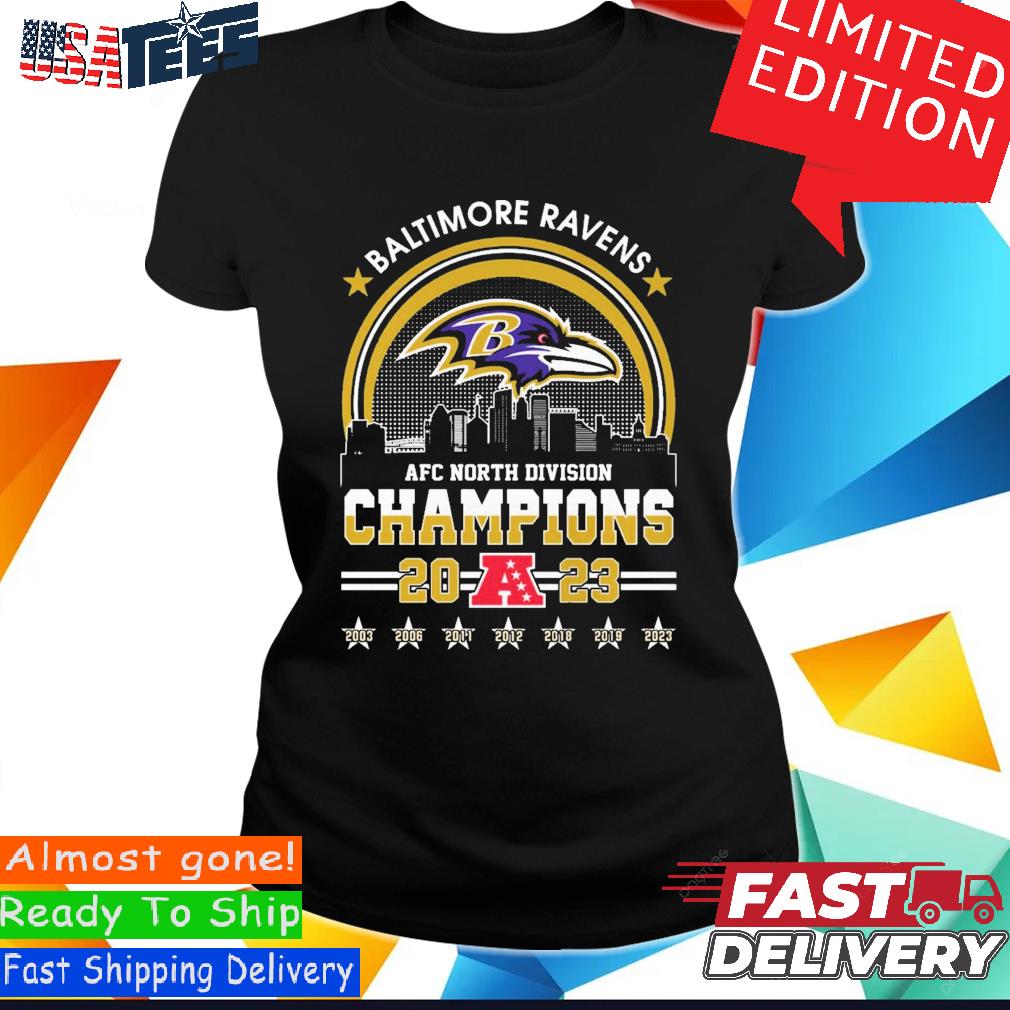 Ravens afc north champions sales gear