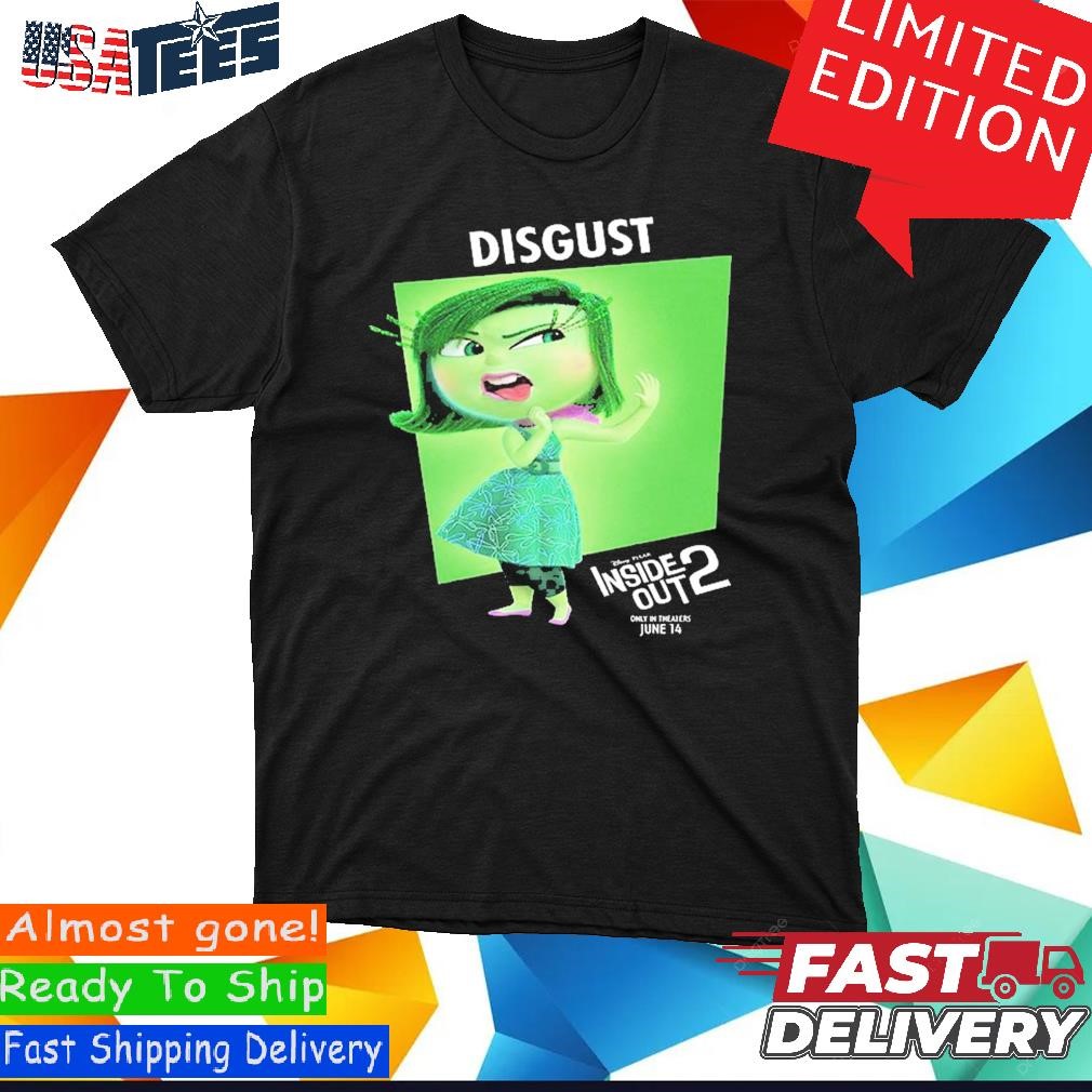 Official Liza Lapira Voices Disgust In Inside Out 2 Disney And Pixar  Official Poster Shirt, hoodie, sweater and long sleeve