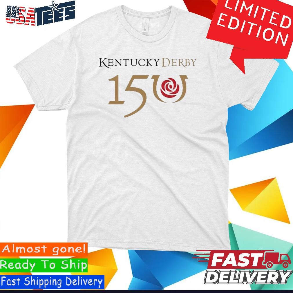 Official Kentucky Derby 150th Logo Shirt, hoodie, sweater and long sleeve