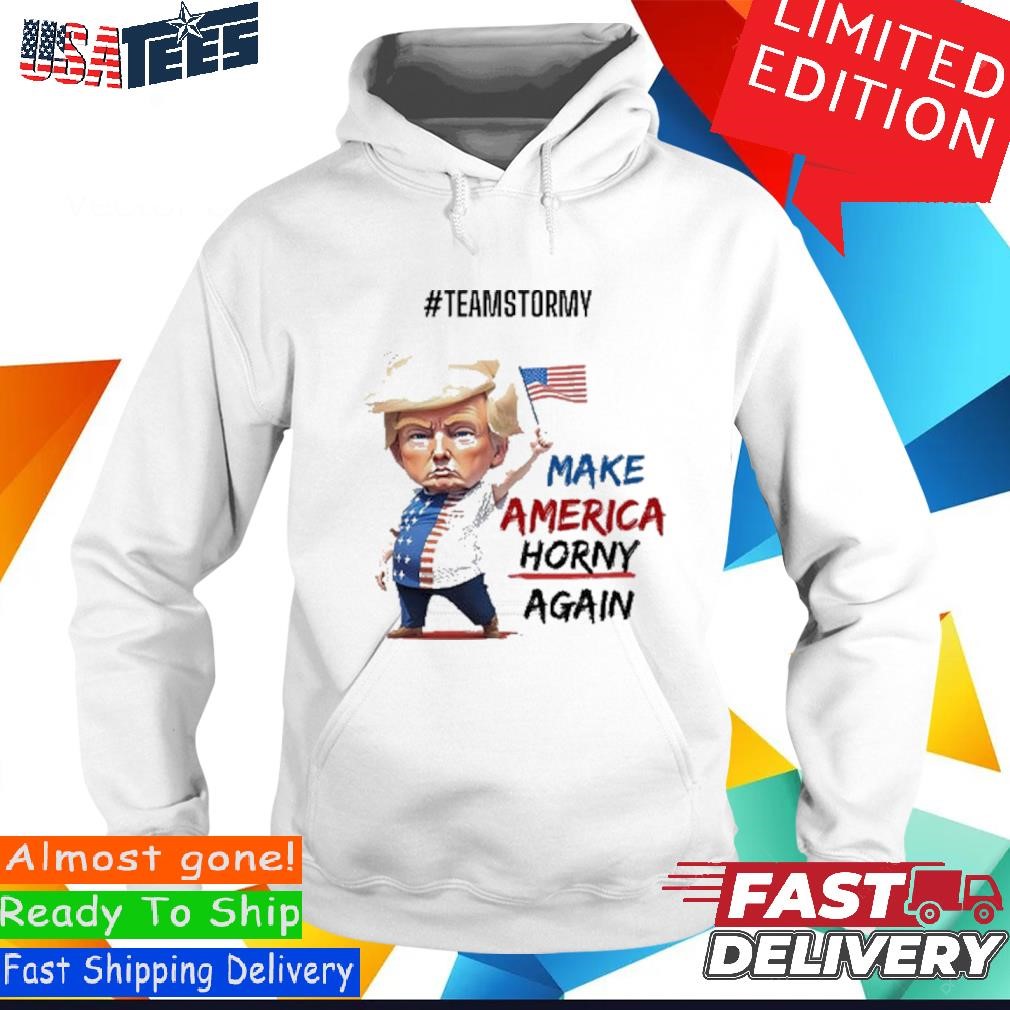 Official Stormy Daniels Make America Horny Again Shirt, hoodie, sweater and  long sleeve