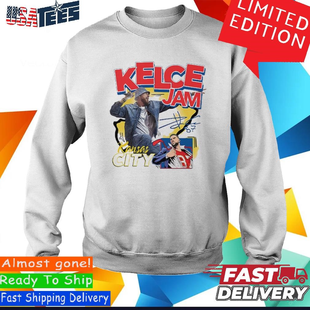 Travis Kelce Kelce Jam Kansas City 2024 Shirt, hoodie, sweater and long