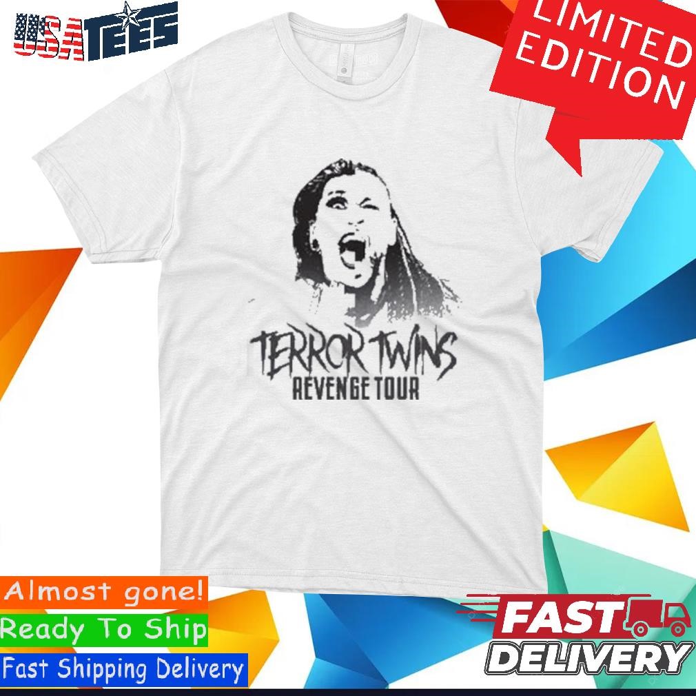 Rhea Ripley And Damien Priest Terror Twins Revenge Tour Shirt