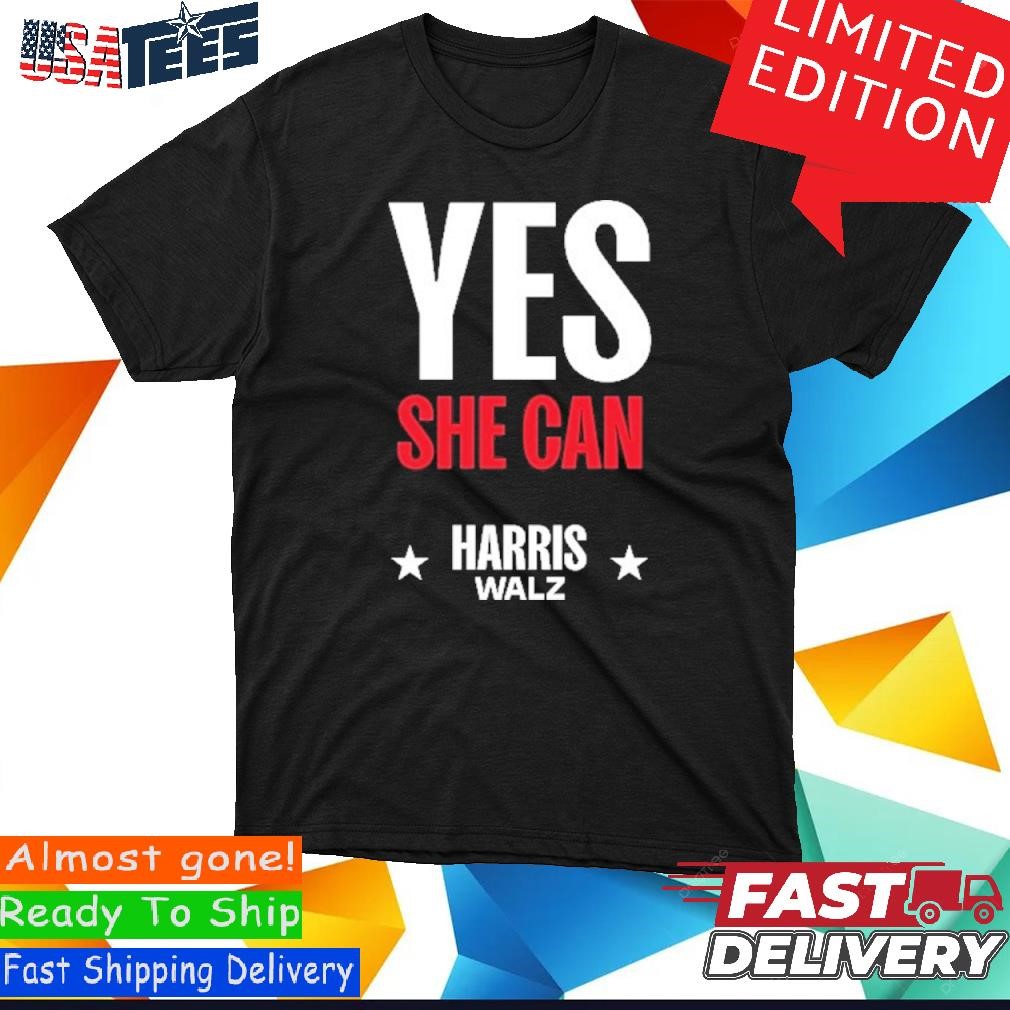 Yes She Can Obama Kamala Harris-walz 2024 T-shirt