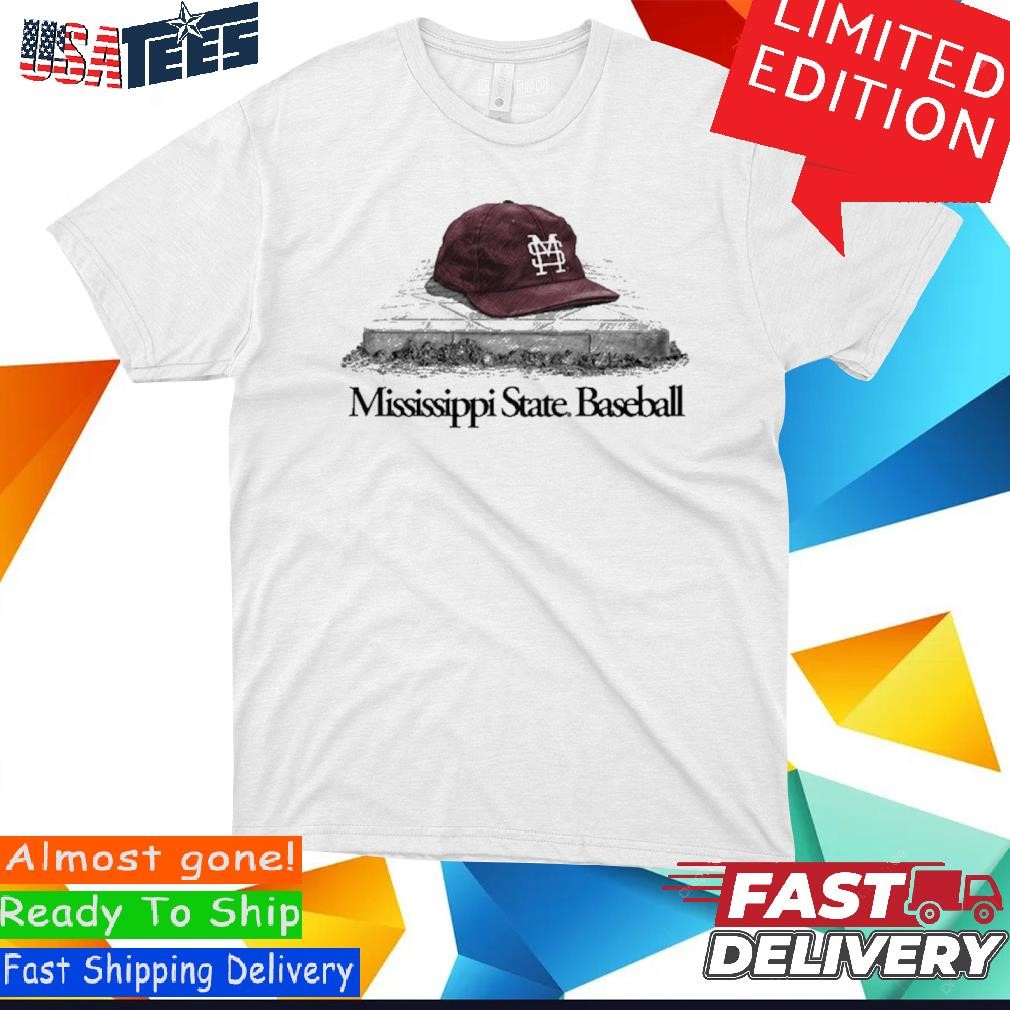 Mississippi State Baseball Hat T-Shirt