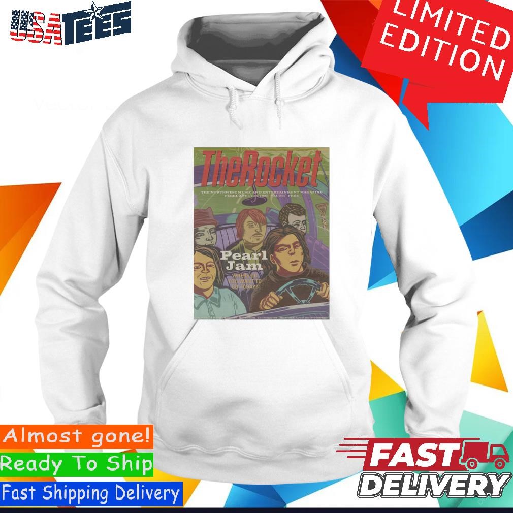 The Rocket Pearl Jam Poster Hoodie
