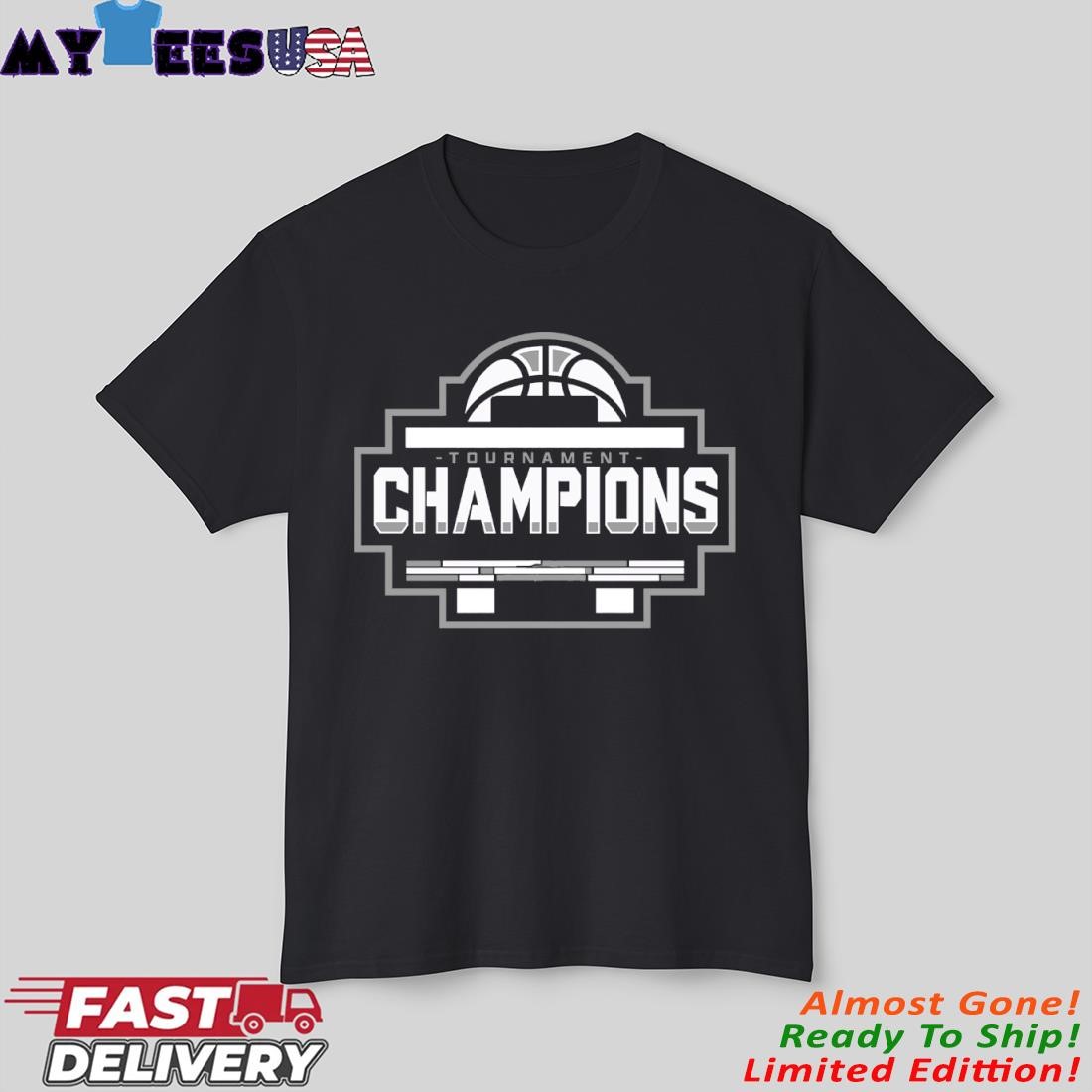 Memphis Tigers Men's Basketball 2025 American Athletic Conference Tournament Champions T-Shirt Memphis Tigers Men's Basketball 2025 American Athletic Conference Tournament Champions T-Shirt