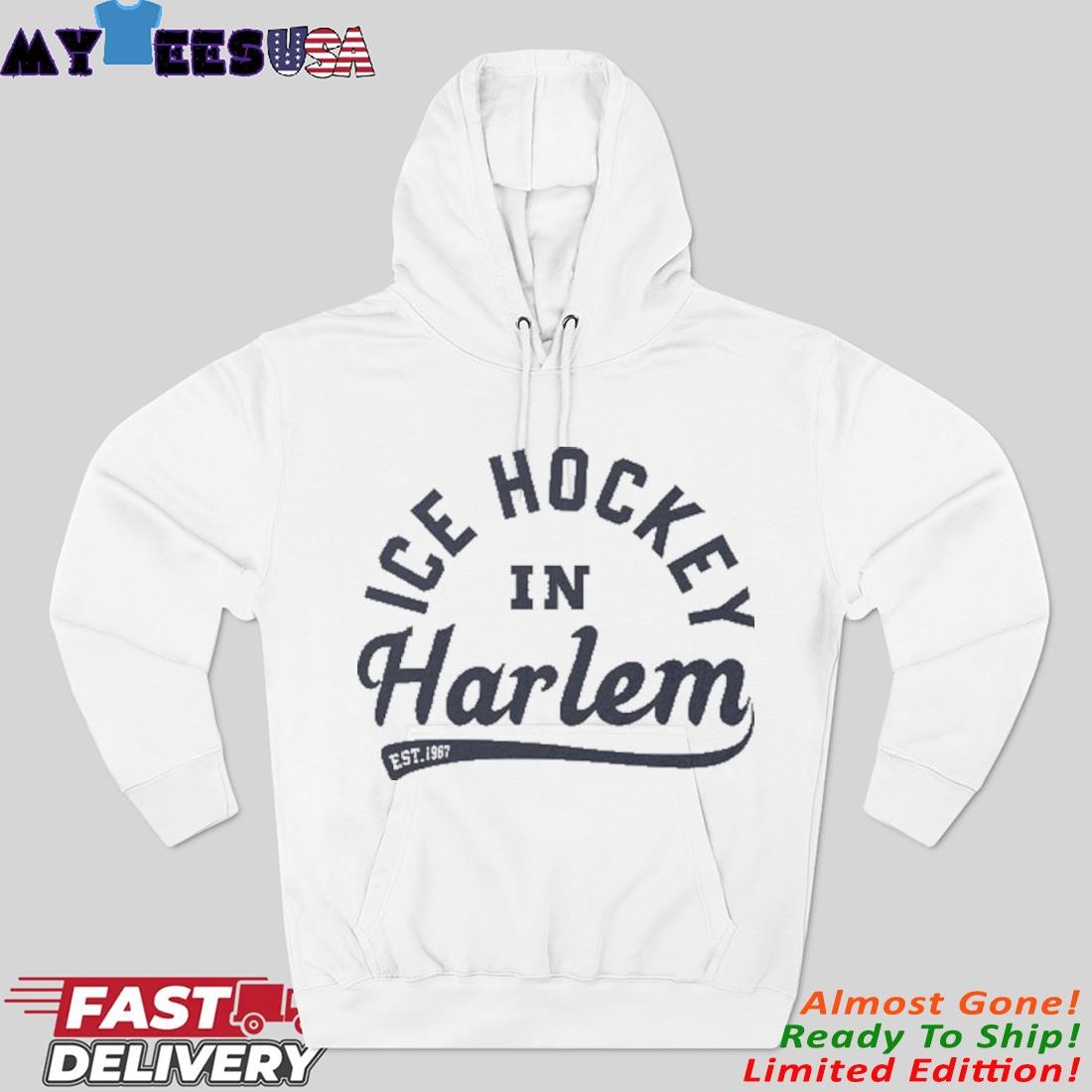 Official Ice Hockey In Harlem Hoodie