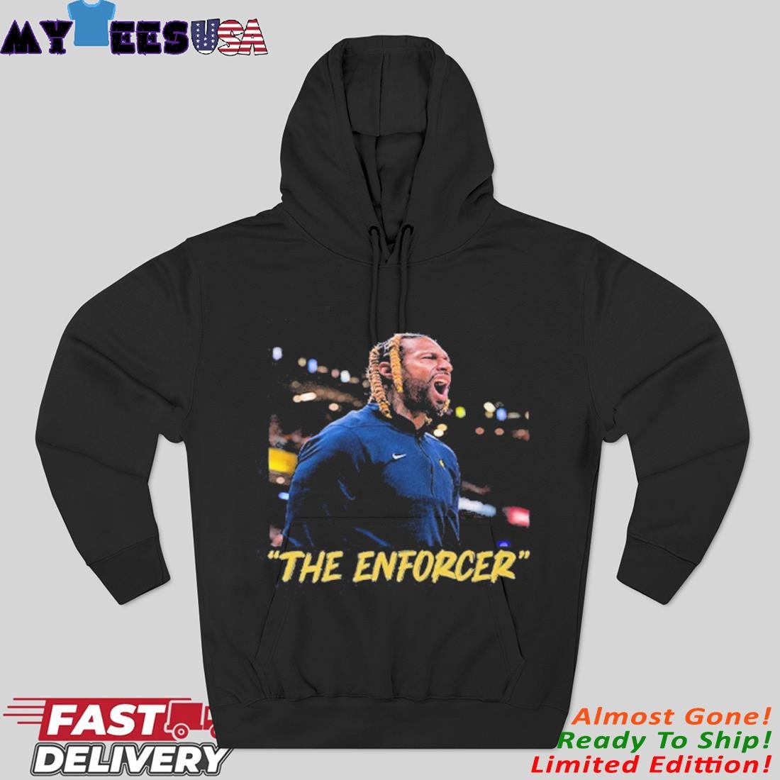 Official James Johnson The Enforcer Hoodie
