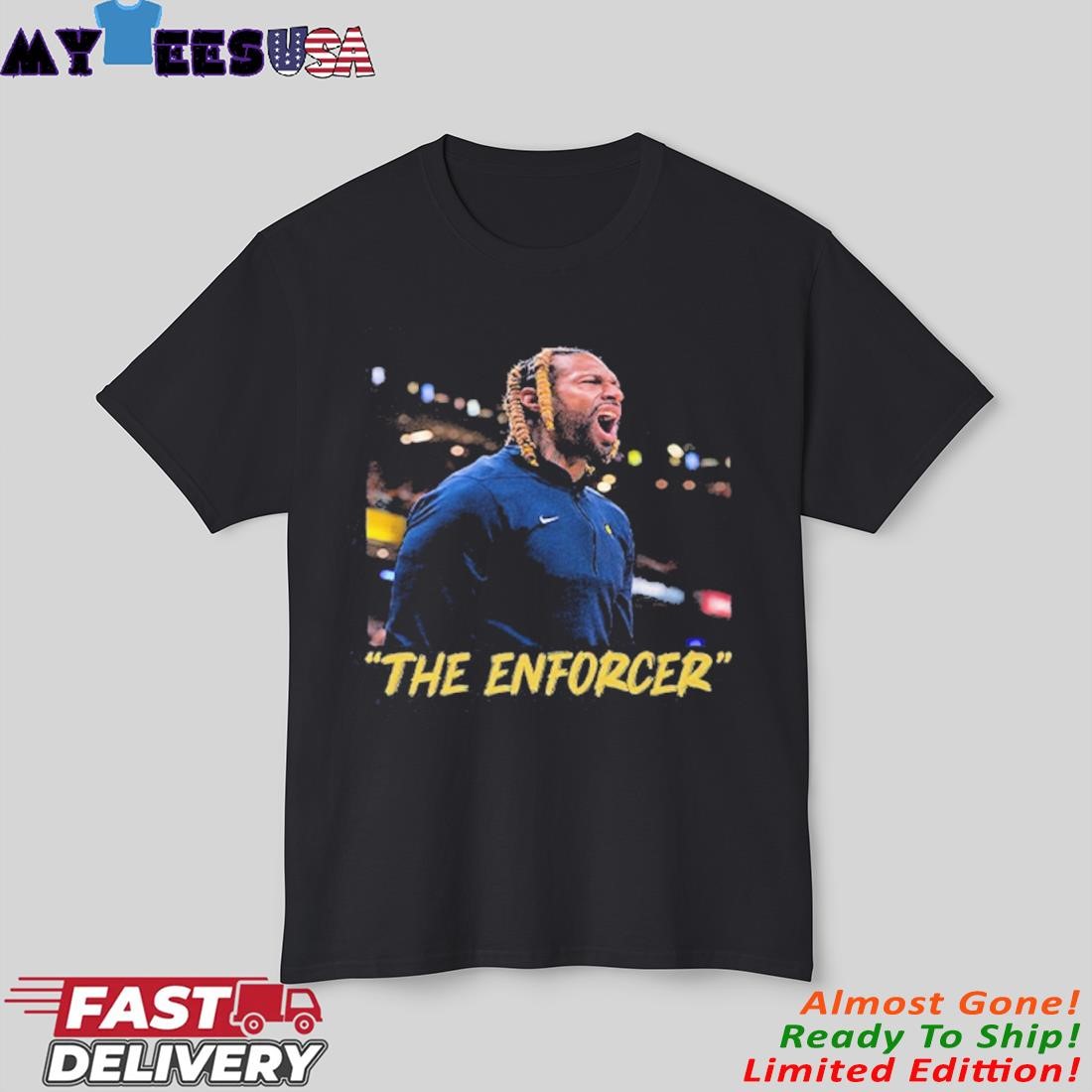 Official James Johnson The Enforcer T-Shirt