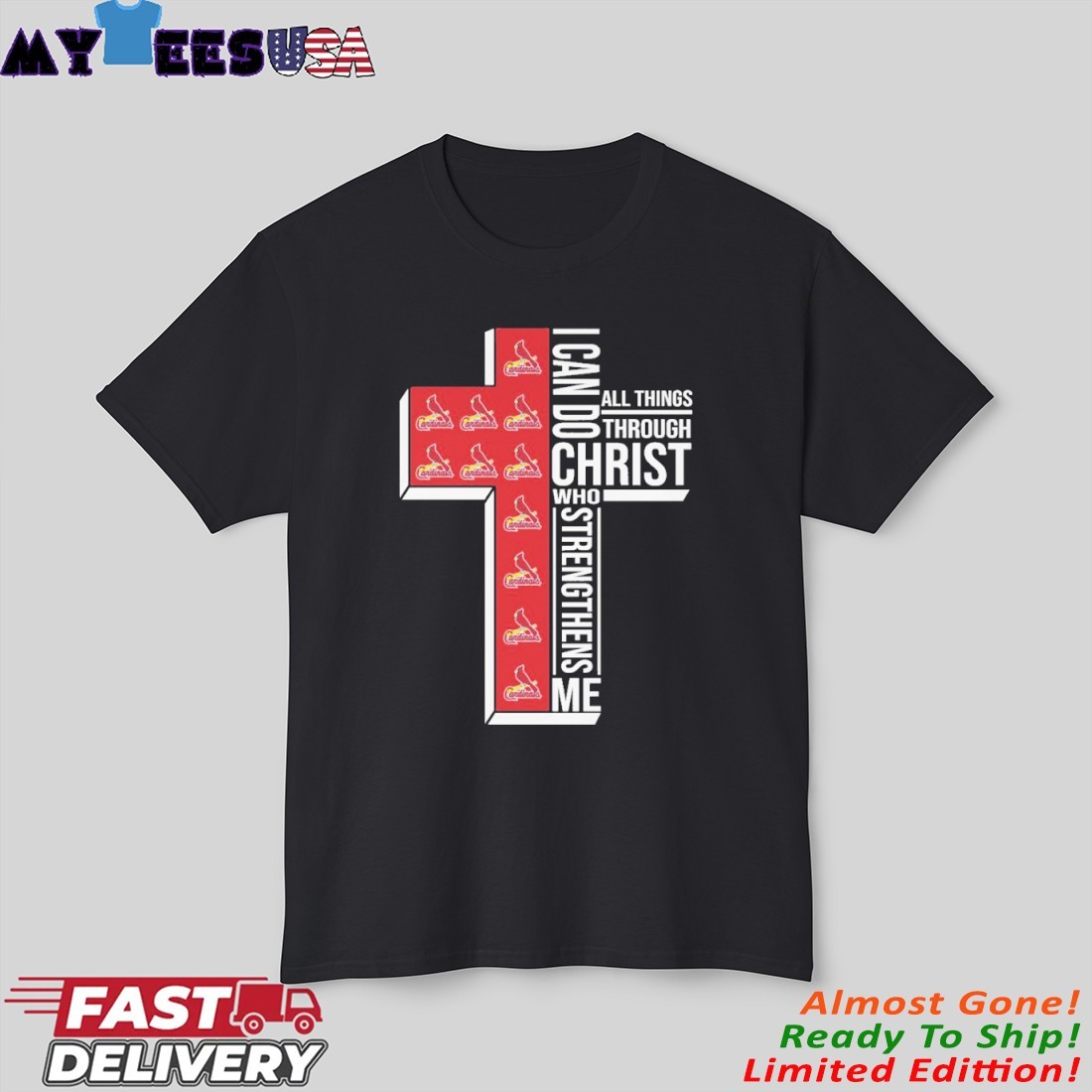 Official St Louis Cardinals I Can All Things Through Christ Who Strengthens Me Shirt Official St Louis Cardinals I Can All Things Through Christ Who Strengthens Me Shirt