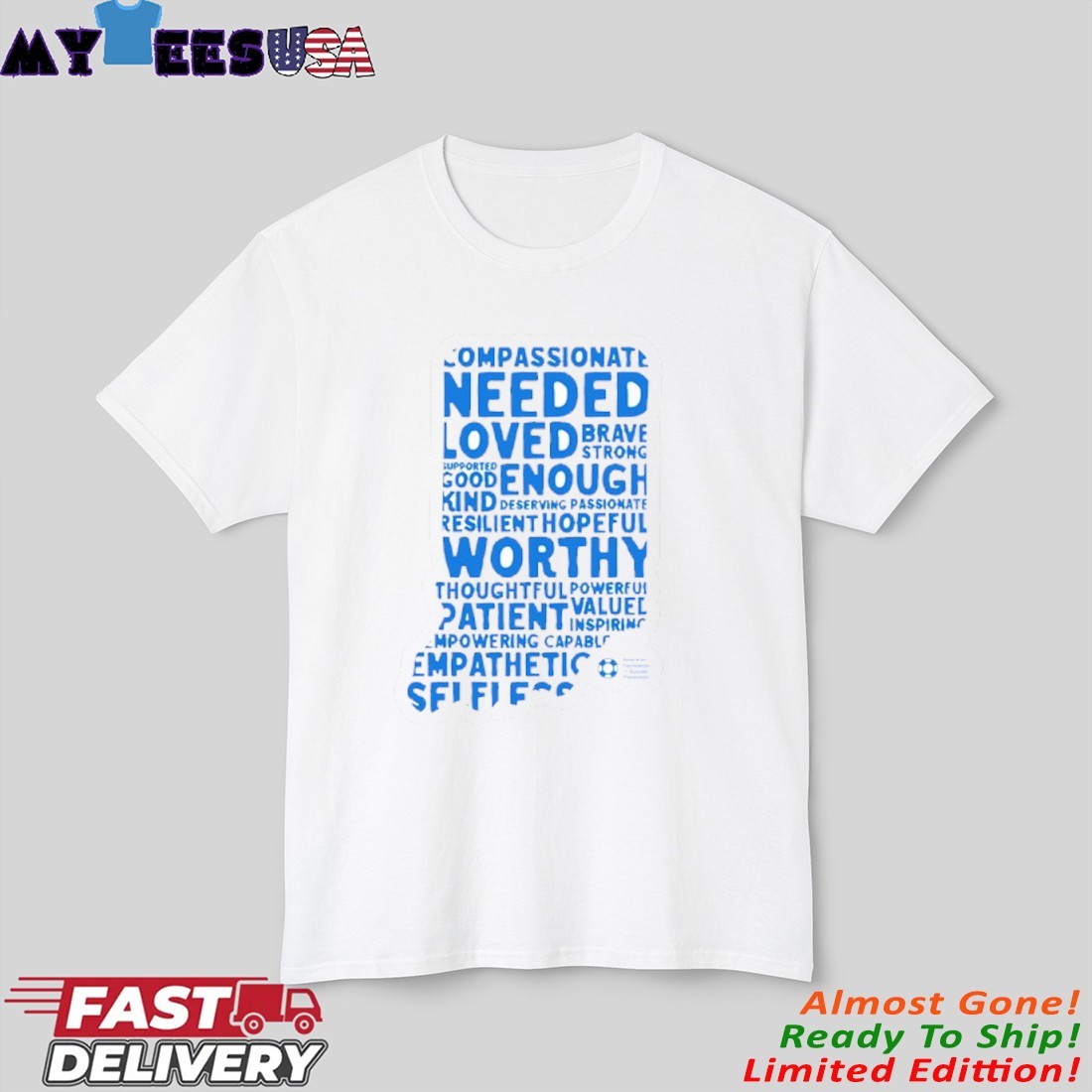 Indy AFSP You Are A Work In Progress Shirt