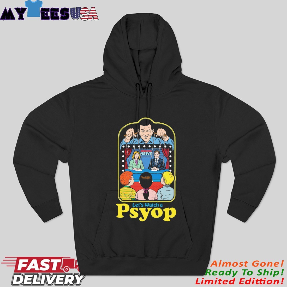 Let's Watch a PsyOp Hoodie