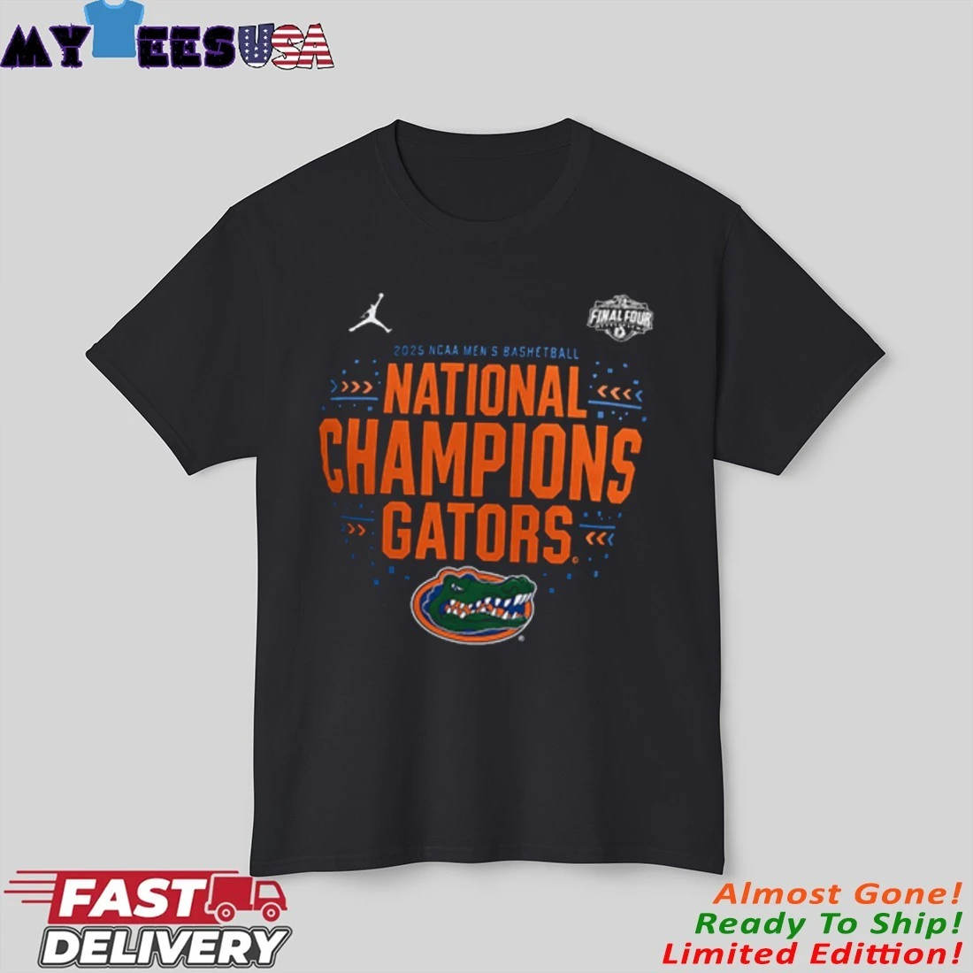 Official 2025 Ncaa Men's Basketball National Champions Gators Final Four Shirt Official 2025 Ncaa Men's Basketball National Champions Gators Final Four Shirt