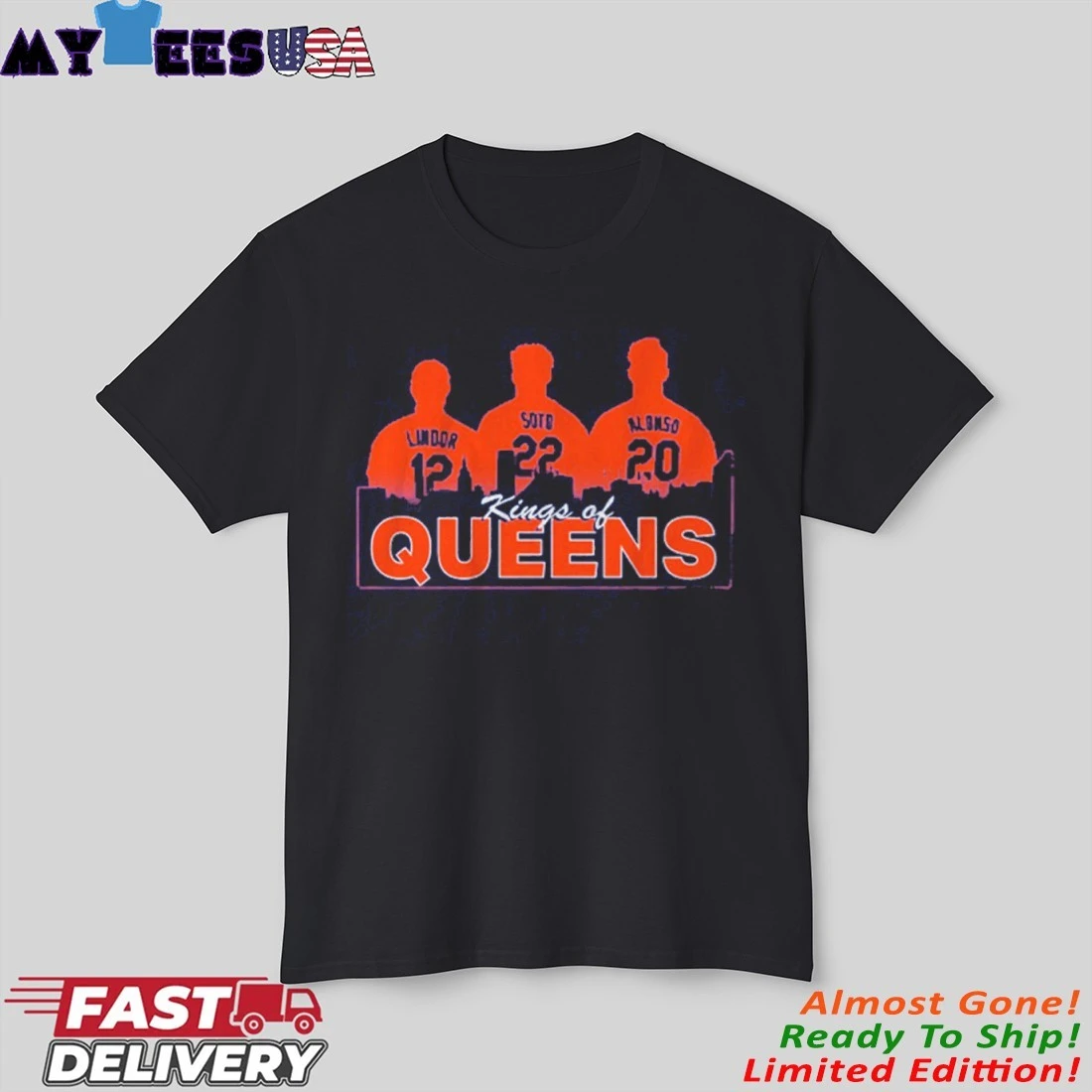 Official Francisco Lindor, Juan Soto, & Pete Alonso Kings Of Queens Shirt