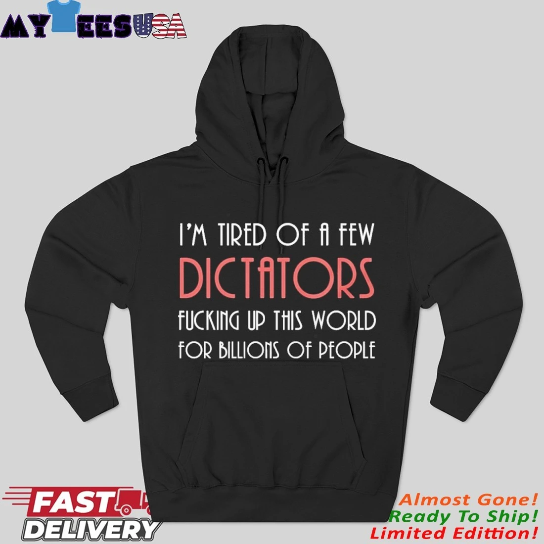 Official Official A Few Dictators Libertarian Hoodie