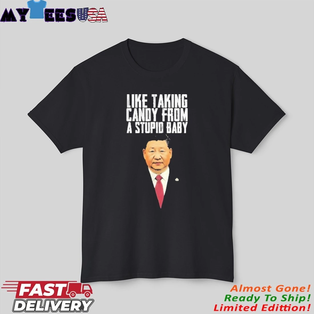 Official Trump Tariffs China Xi Jinping T-Shirt Official Trump Tariffs China Xi Jinping T-Shirt