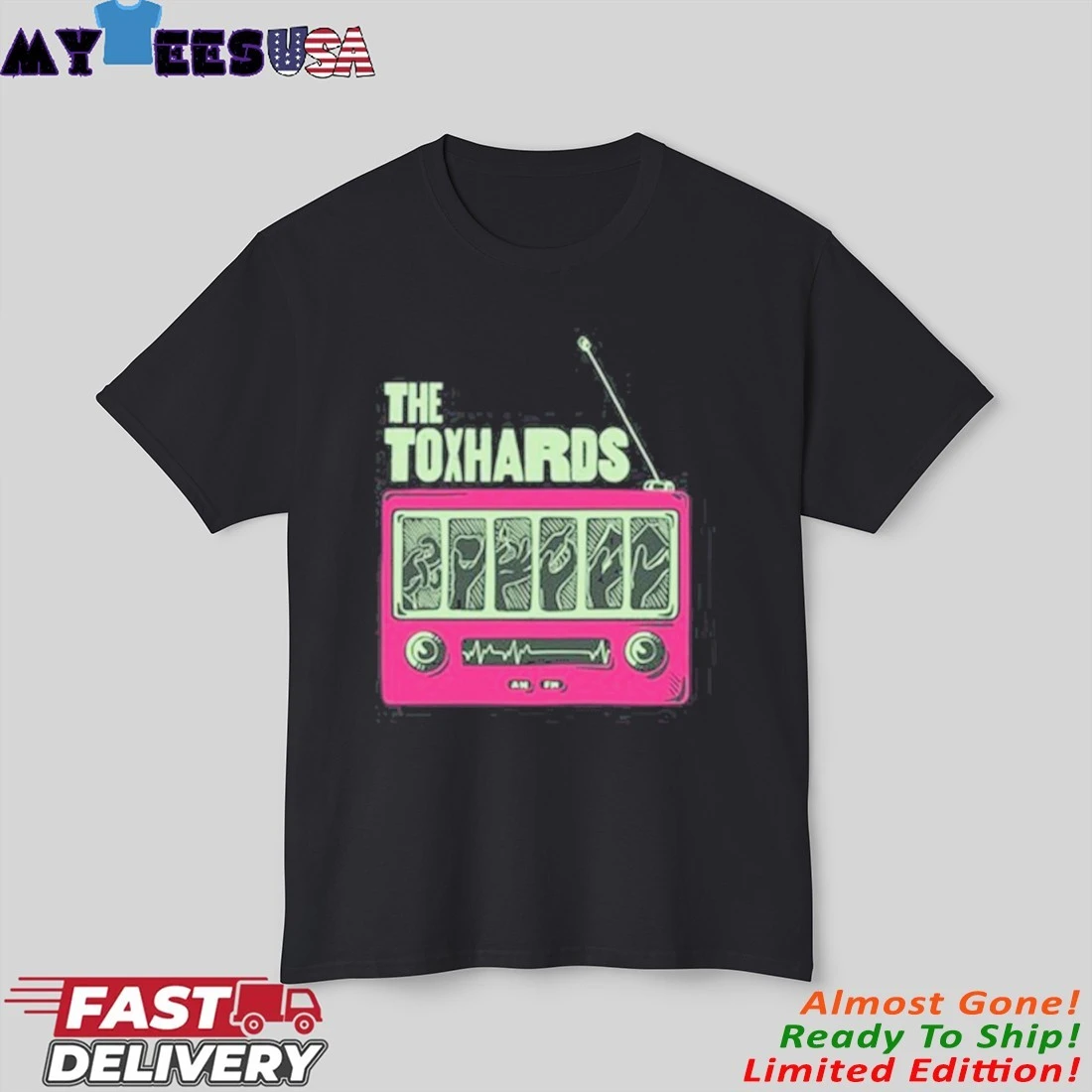Official our Neighborhood Spring Tour 2025 The Toxhards Shirt