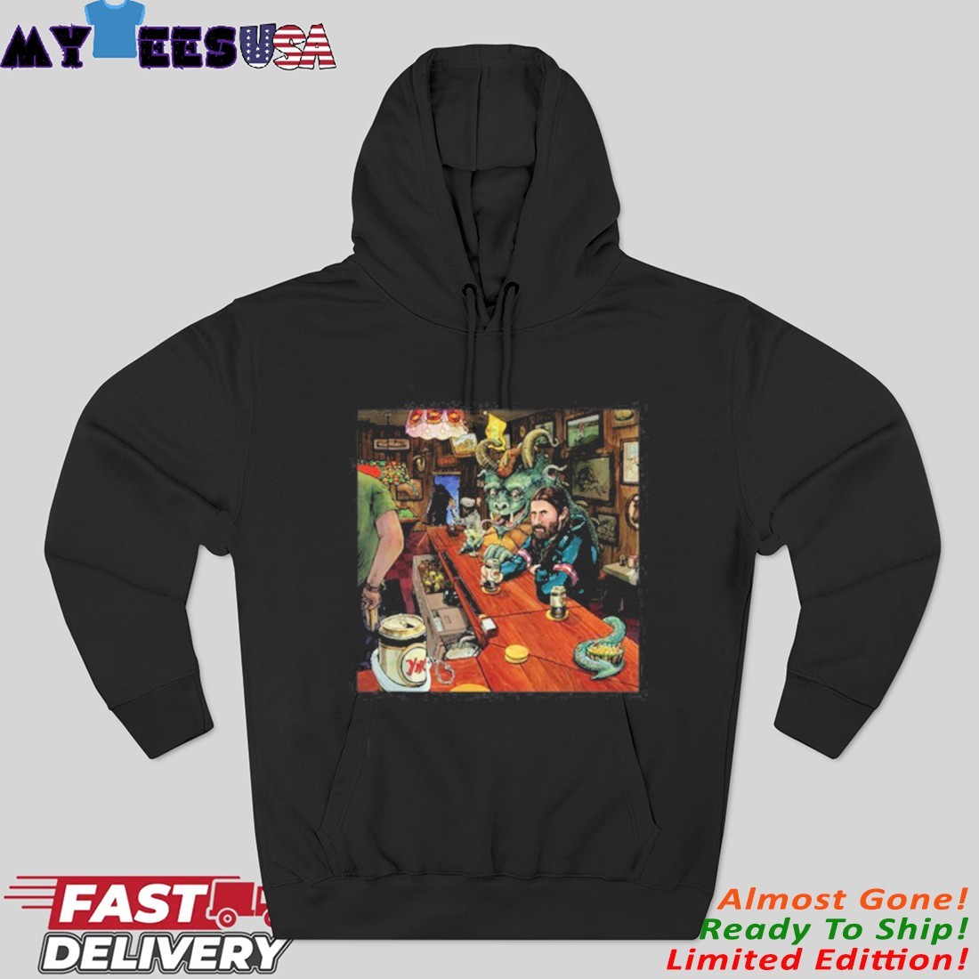 The Yips Album Artwork Hoodie