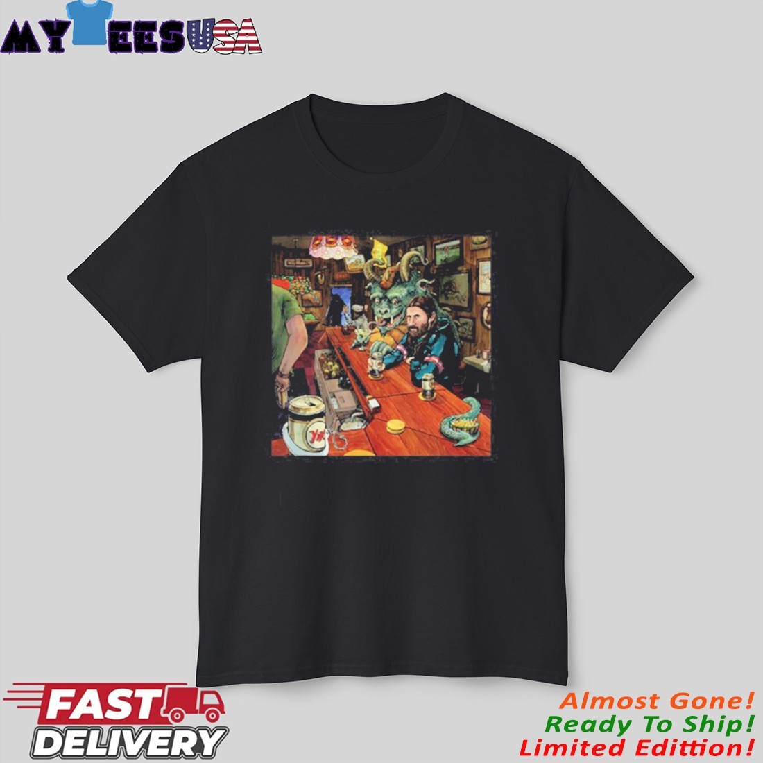 The Yips Album Artwork Shirt