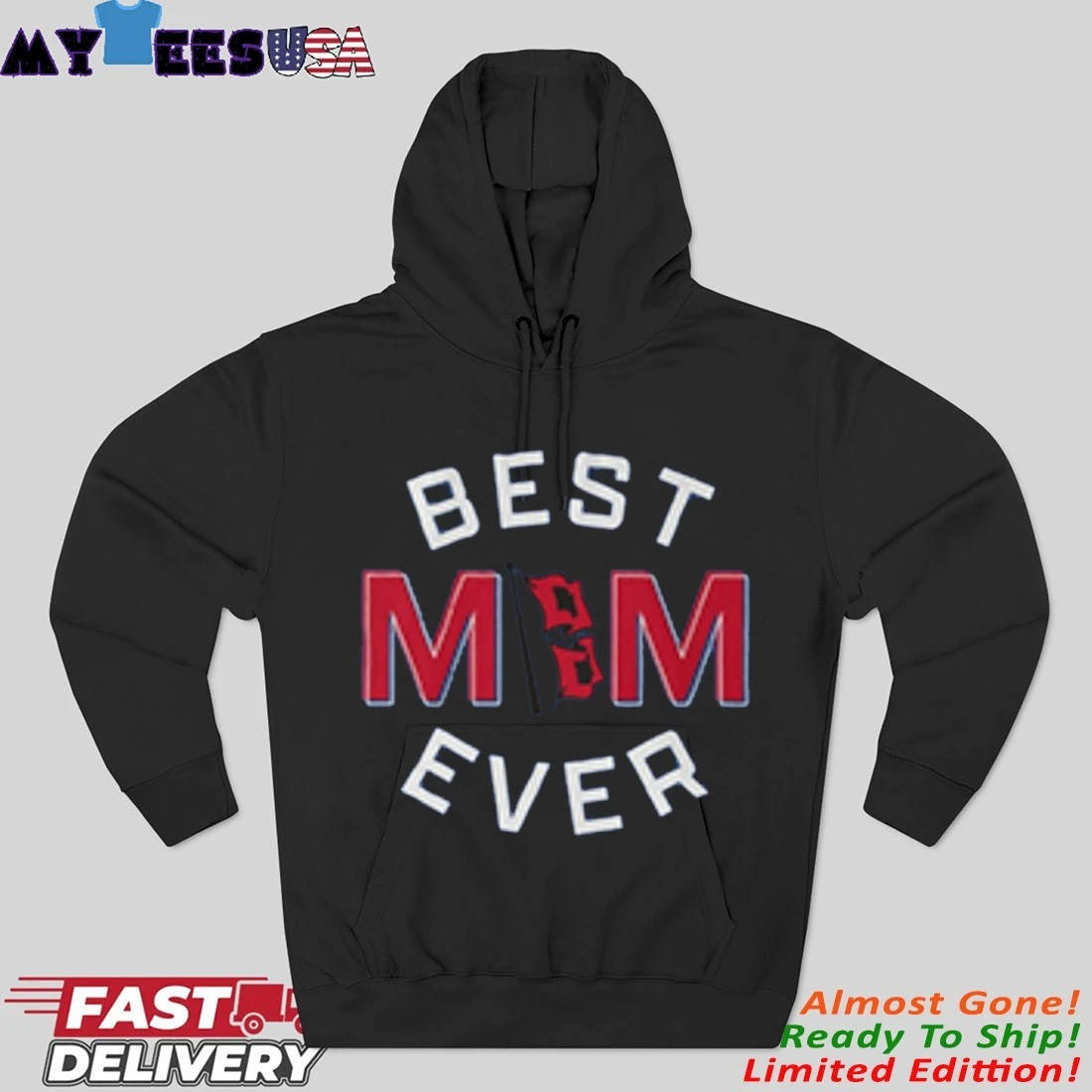 Tulsa Golden Hurricane Best Mom Ever Hoodie