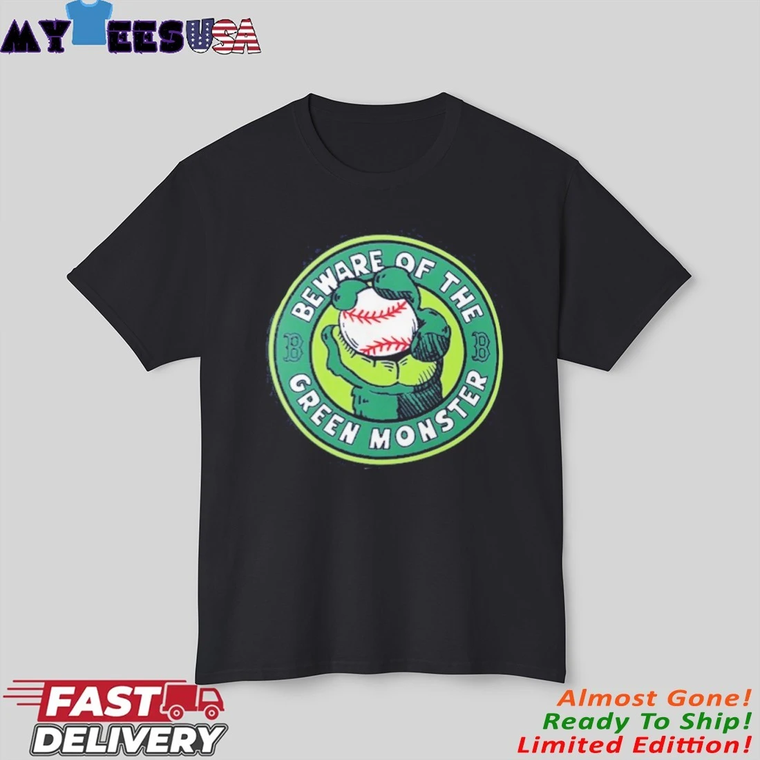Official Boston Red Sox Beware Of The Green Monster shirt