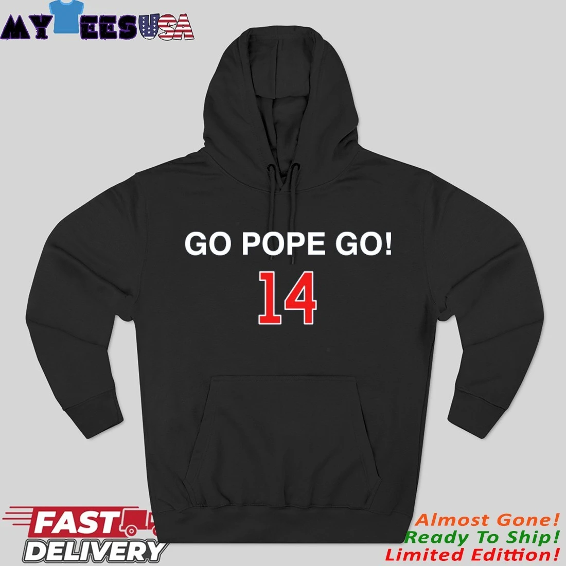 Official Chicago Cubs Leo XIV Go Pope Go 14 Hoodie