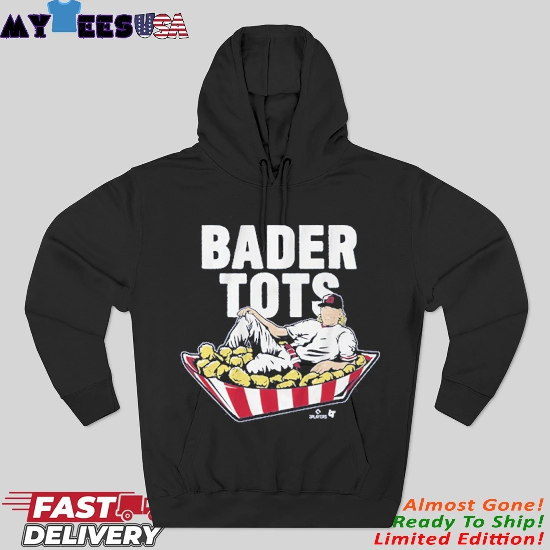 Official Harrison Bader Minnesota Tots Hoodie