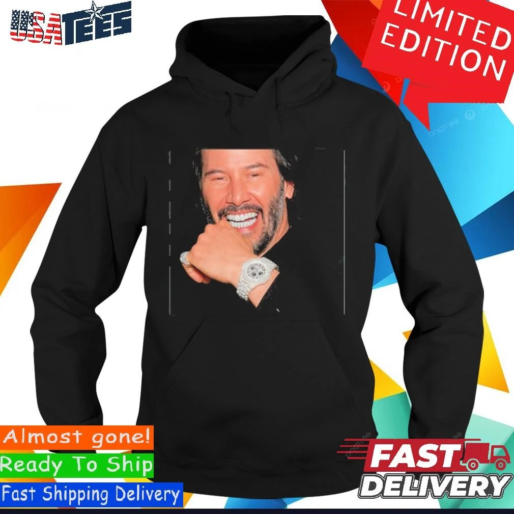 Official Uncle Rj Bust Down Keanu Hoodie