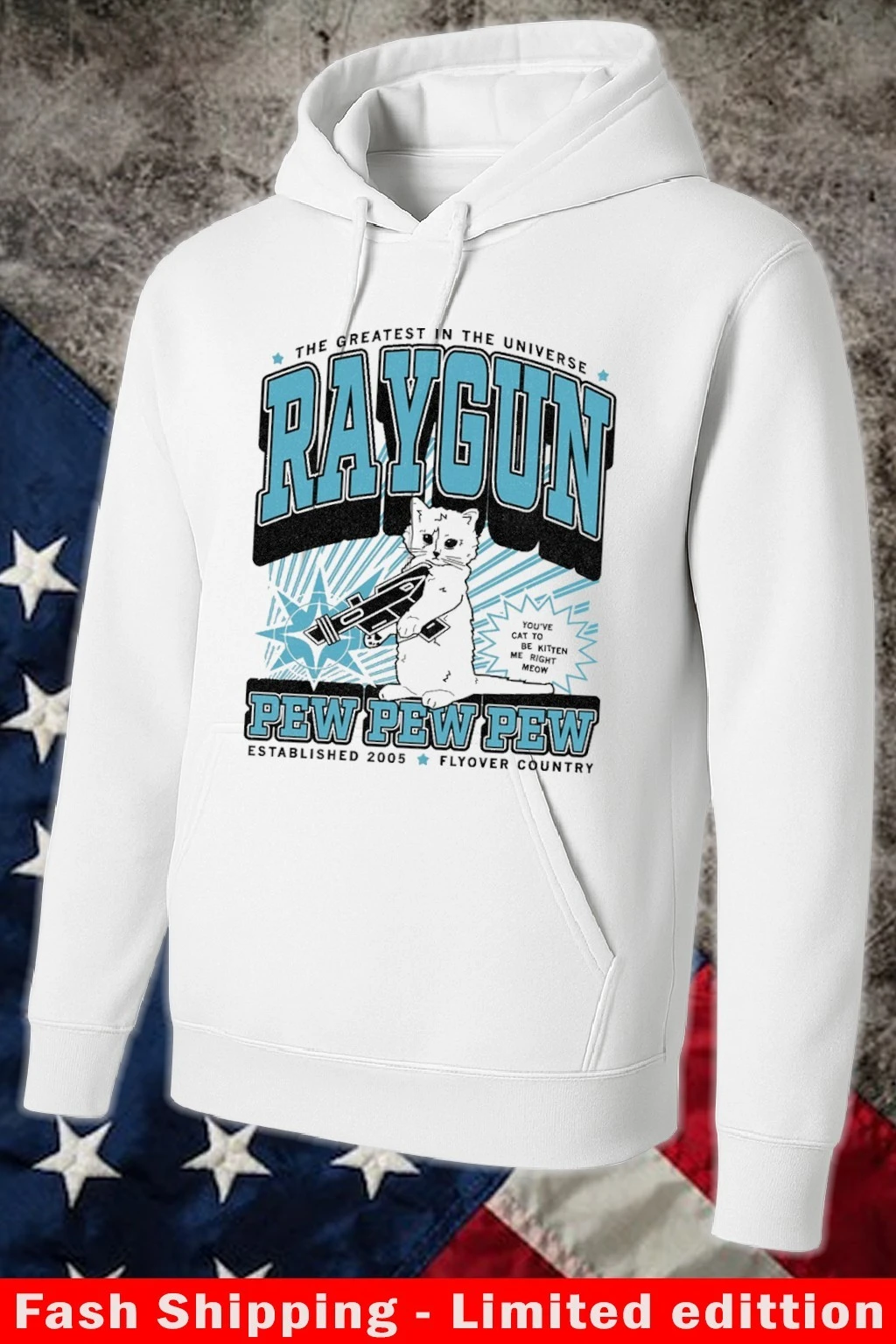 The Greatest In The Universe Pew Pew Pew Max Hoodie