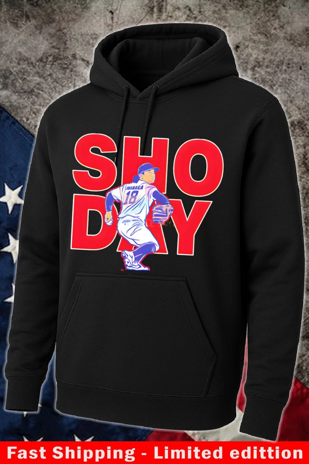 Official Shota Imanaga Sho Day Cubs Baseball Hoodie