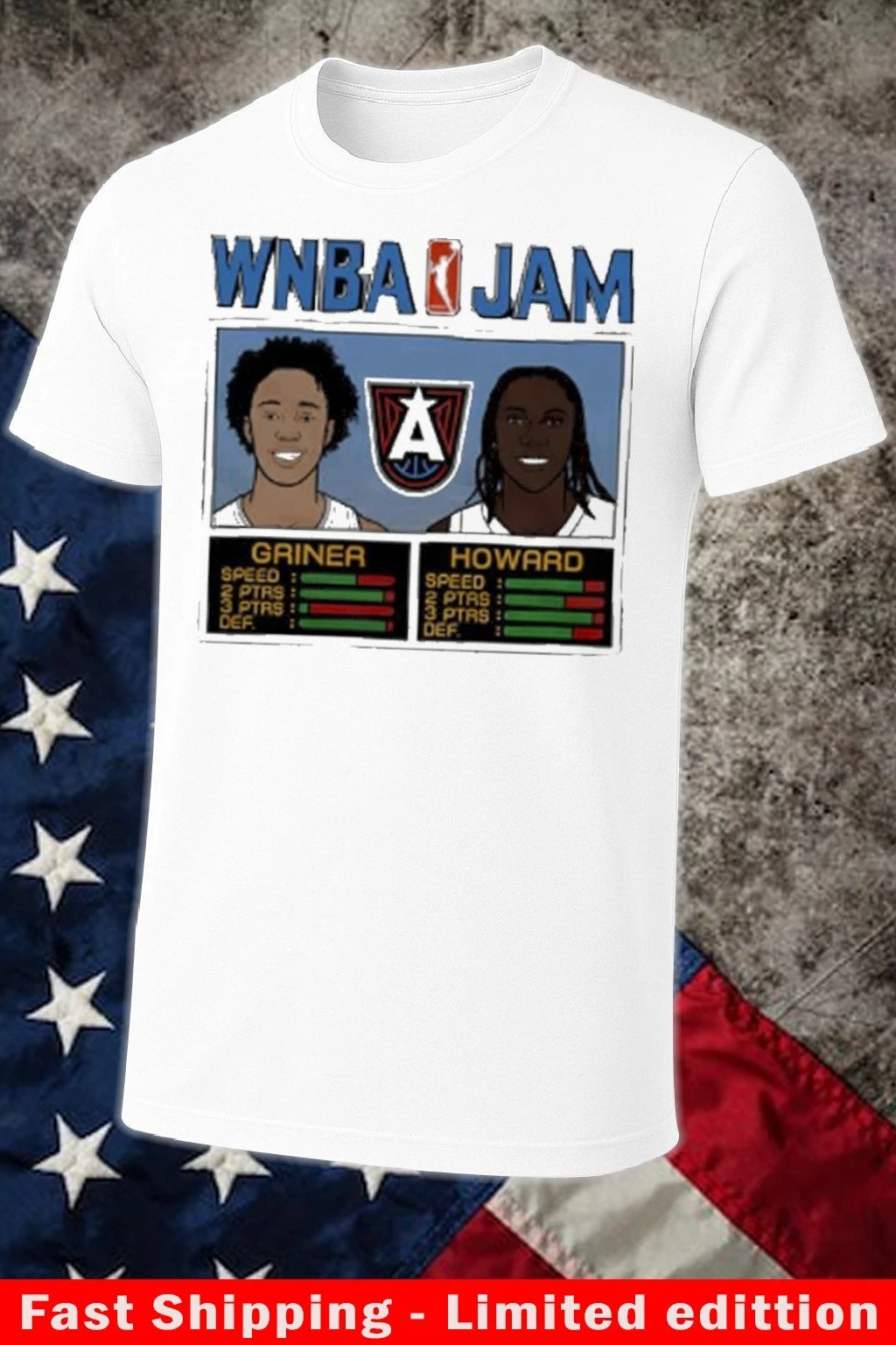 Official Wnba Jam Dream Griner And Howard Shirt