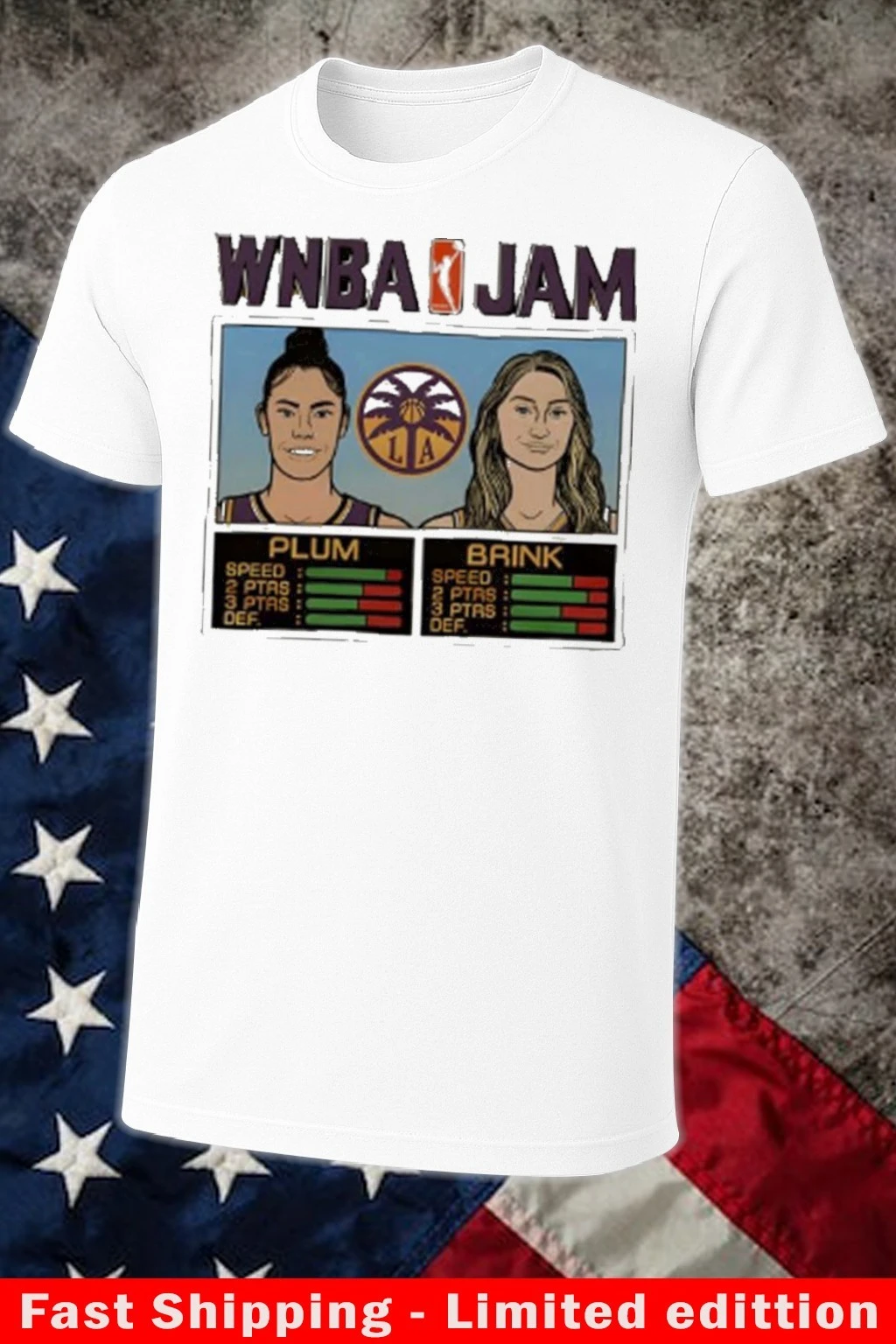Official Wnba Jam Sparks Plum And Brink Shirt