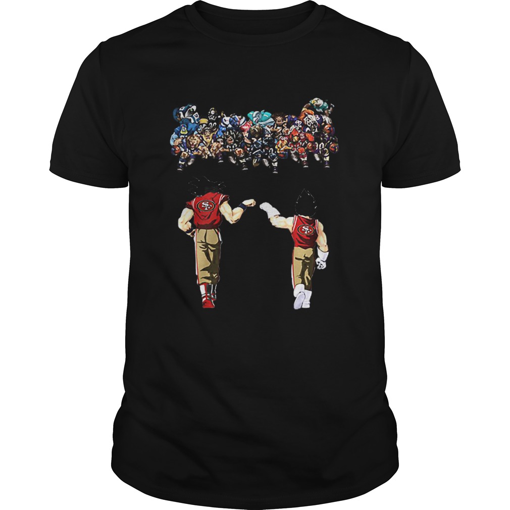 San Francisco 49ers NFL Football Team Songoku Dragon Ball Unisex T-Shirt